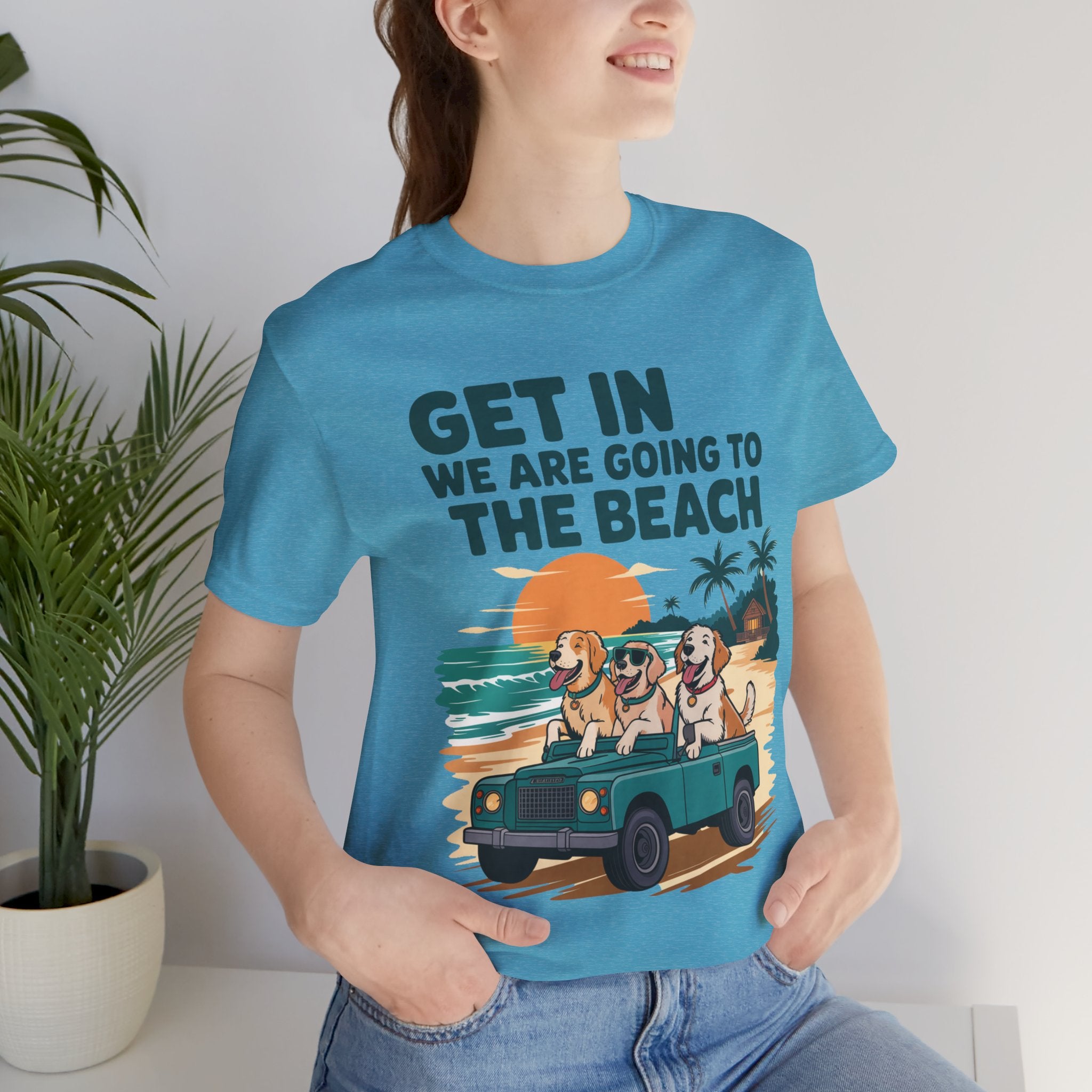 Going To The Beach (Adult Short Sleeve T-Shirt)