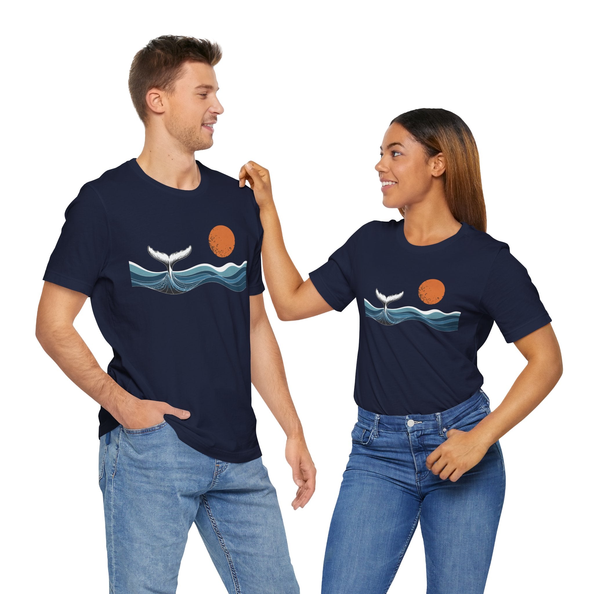 Whale Tail Sunset T-Shirt