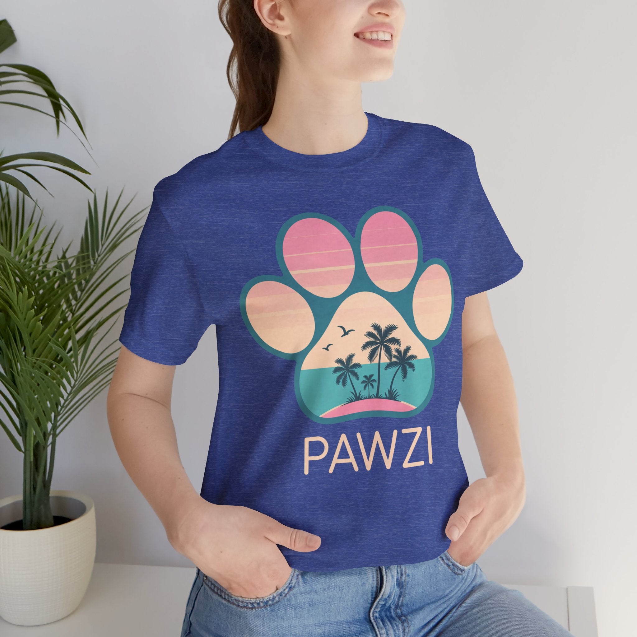 Paradise Pawi (Adult Short Sleeve T-Shirt)