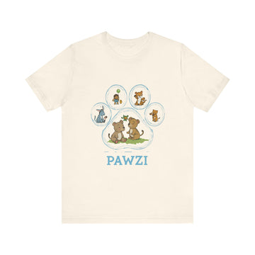 Pooh Paw - Natural (Adult Short Sleeve T-Shirt) Limited Edition