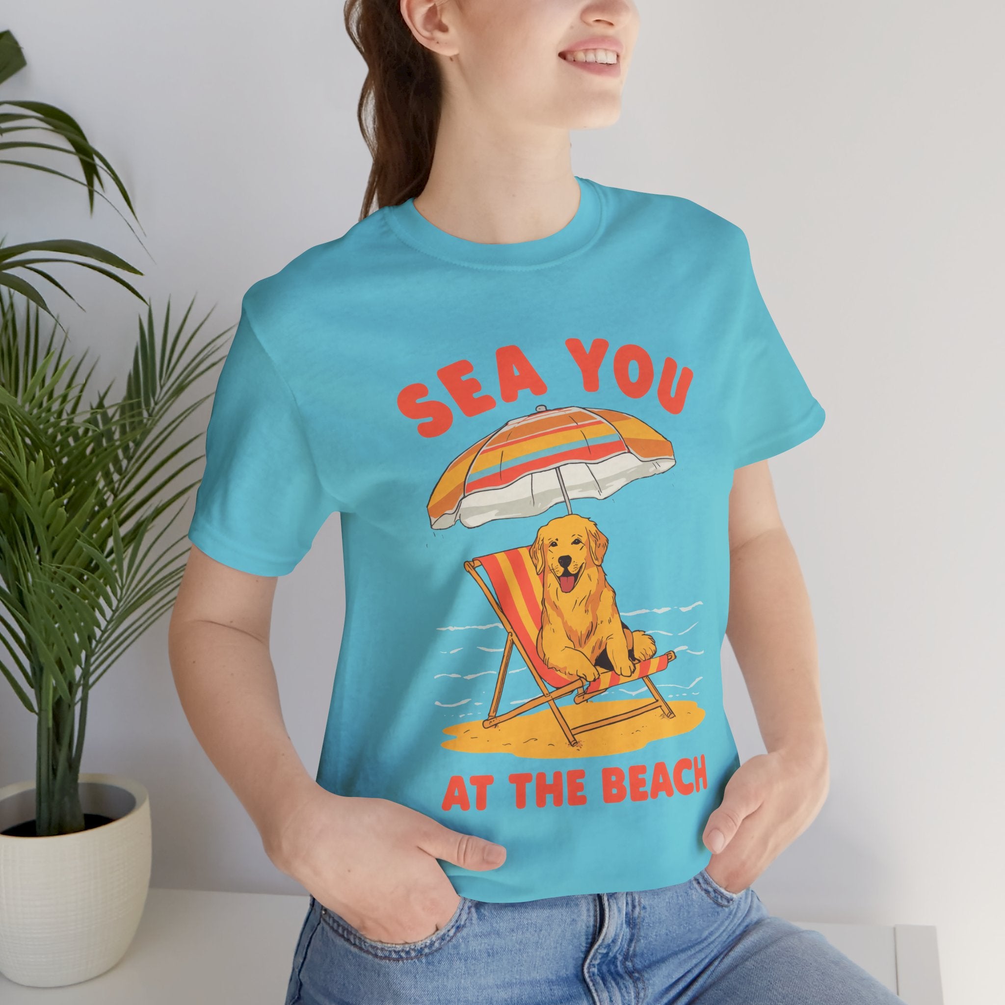 Sea You At The Beach (Adult Short Sleeve T-Shirt)