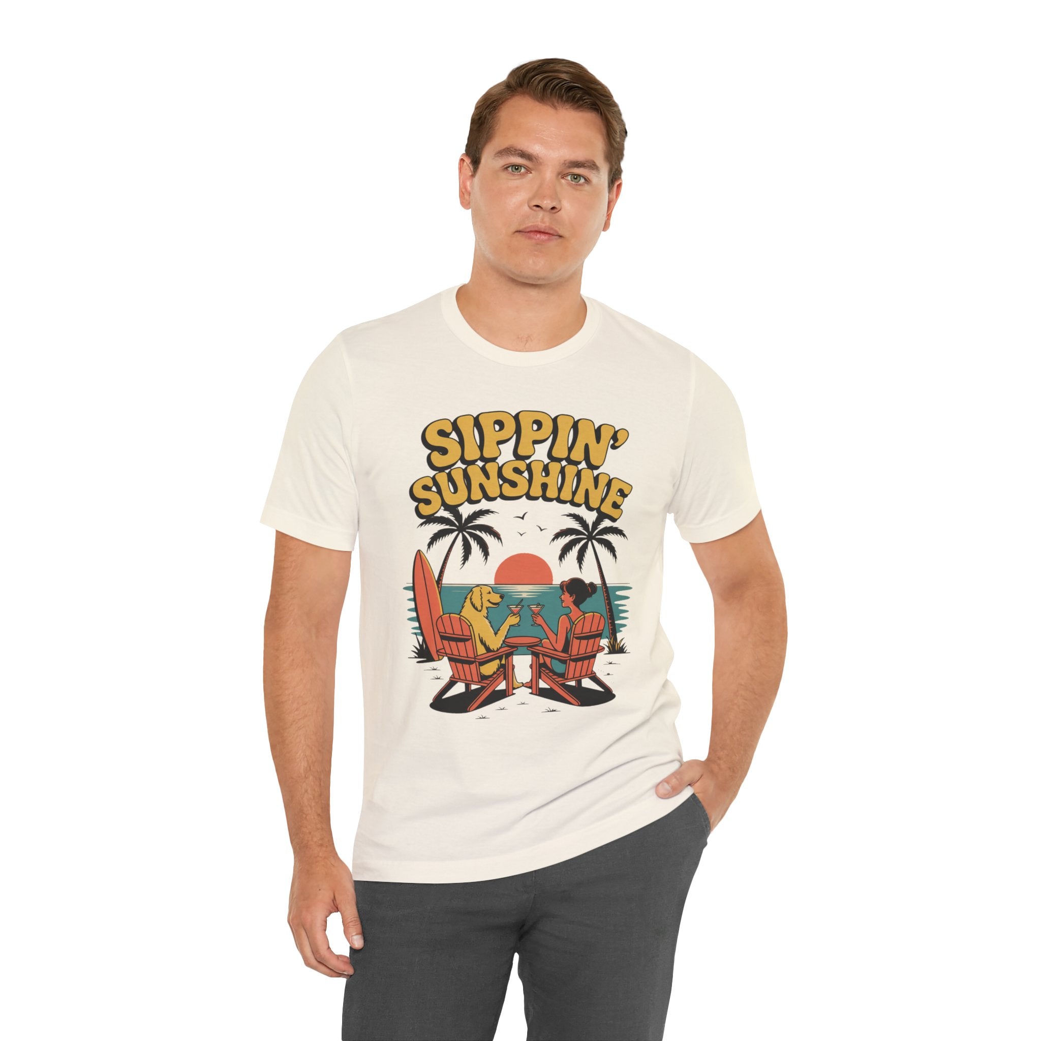 Sippin' Sunshine (Adult Short Sleeve T-Shirt)