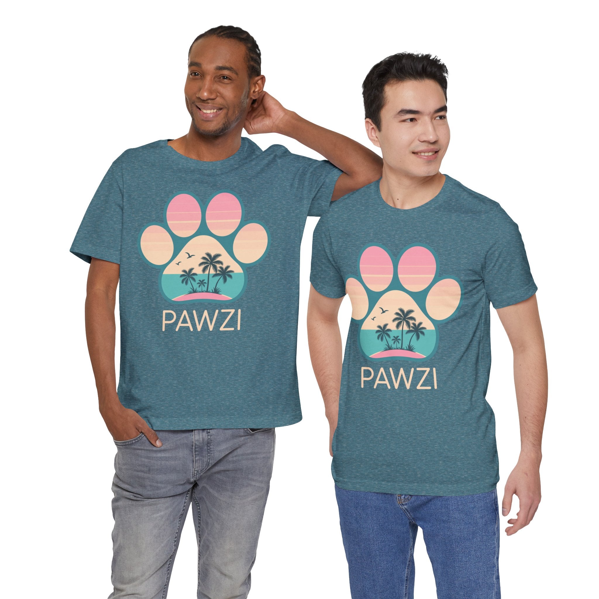 Paradise Pawi (Adult Short Sleeve T-Shirt)