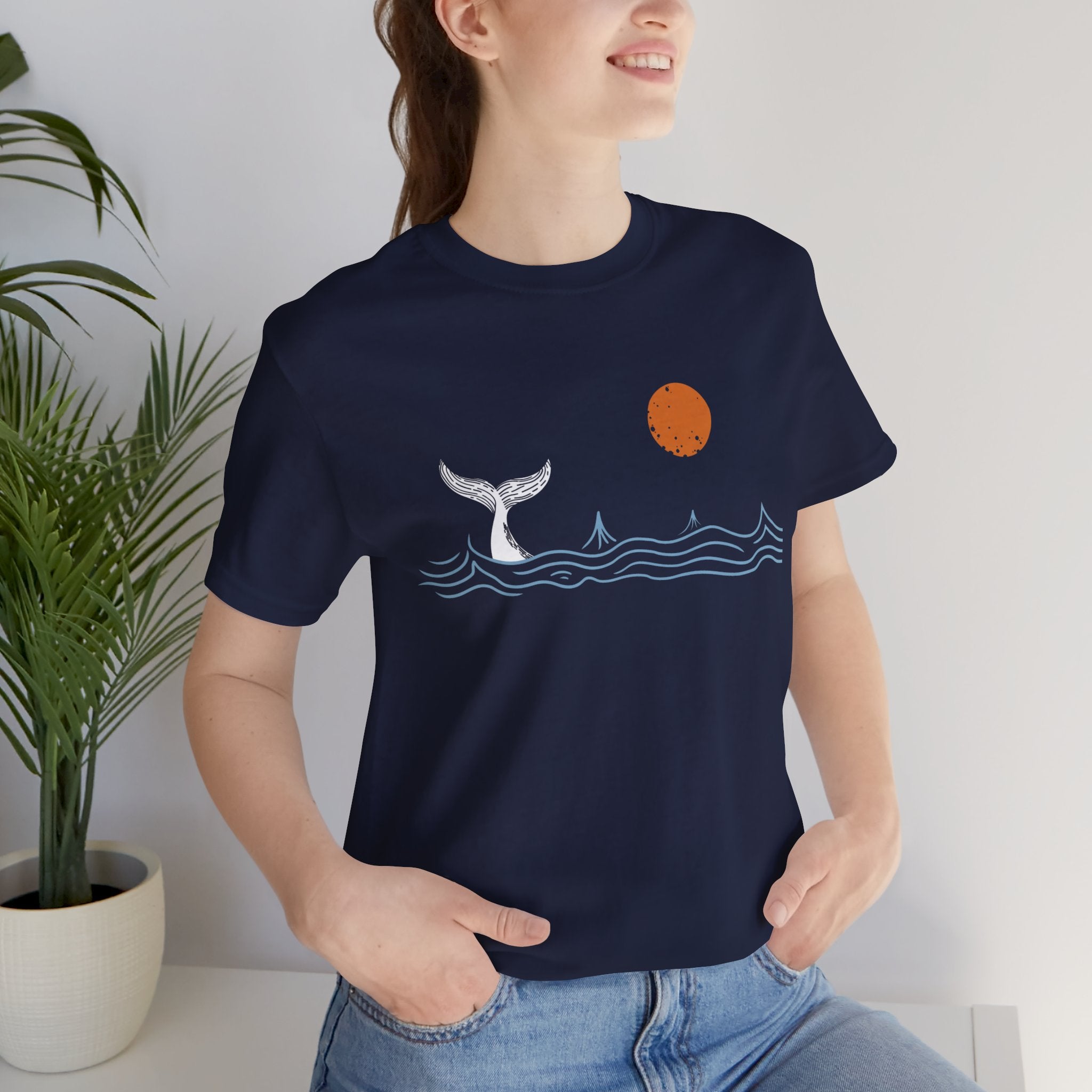 Whale Tail Sunset T-Shirt
