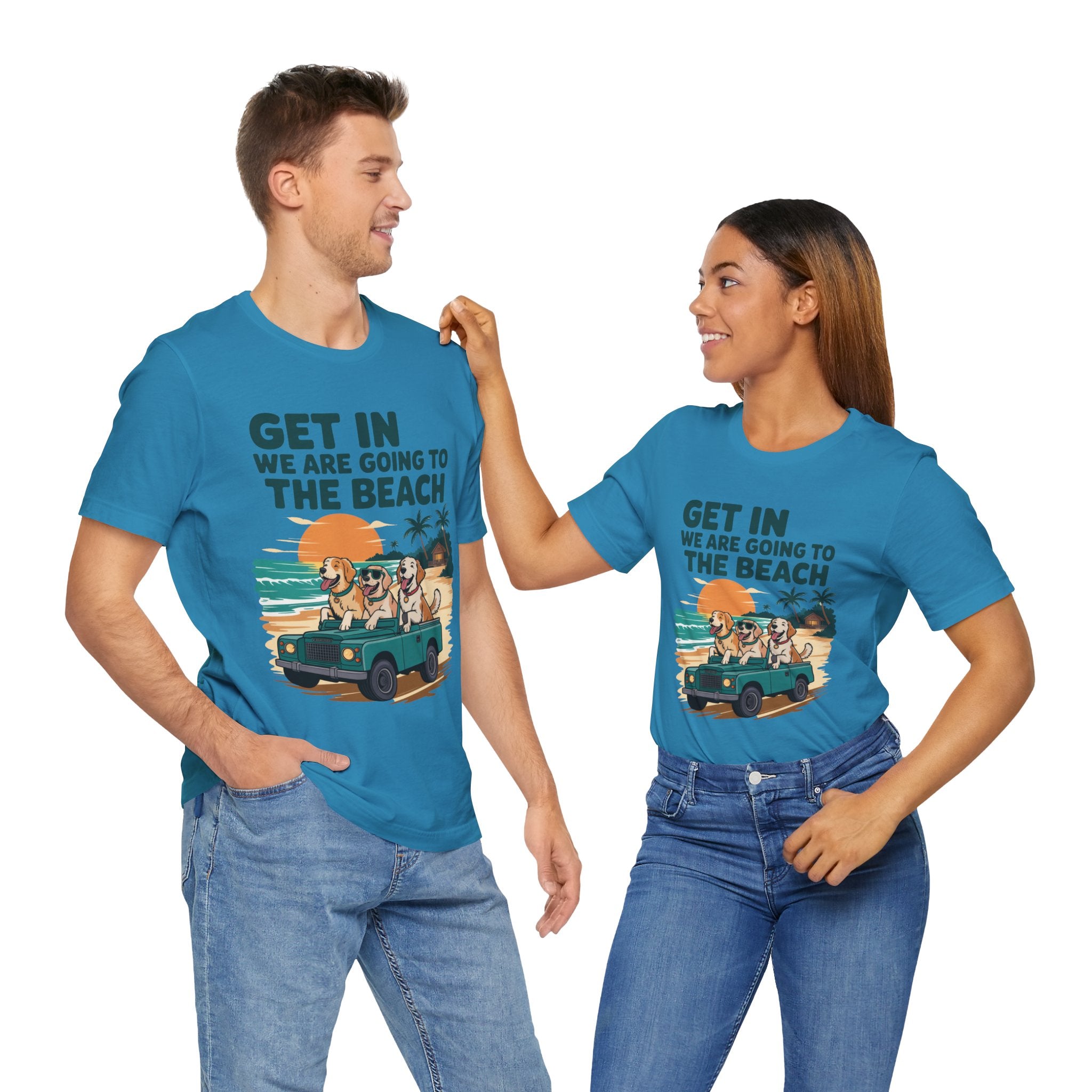 Going To The Beach (Adult Short Sleeve T-Shirt)