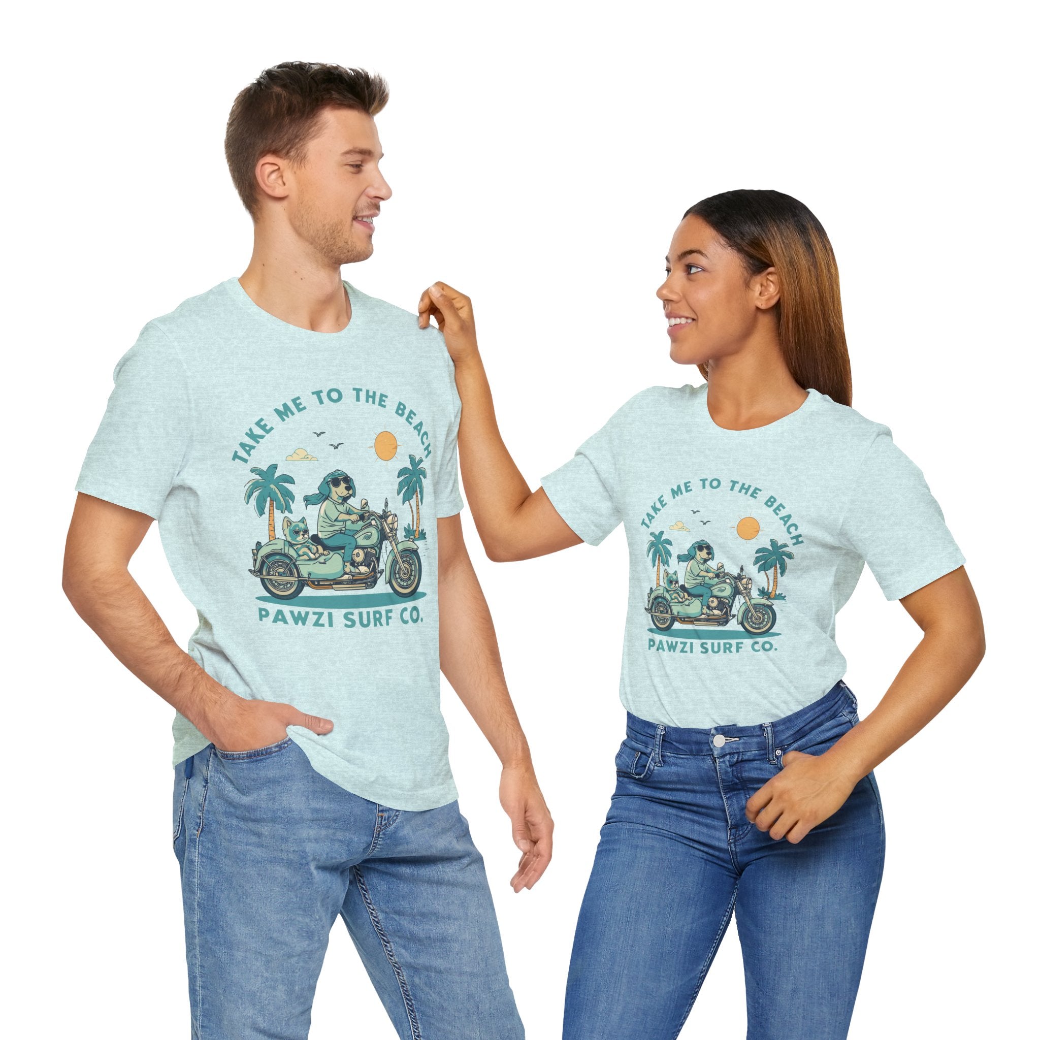 Take Me To The Beach (Adult Short Sleeve T-Shirt)