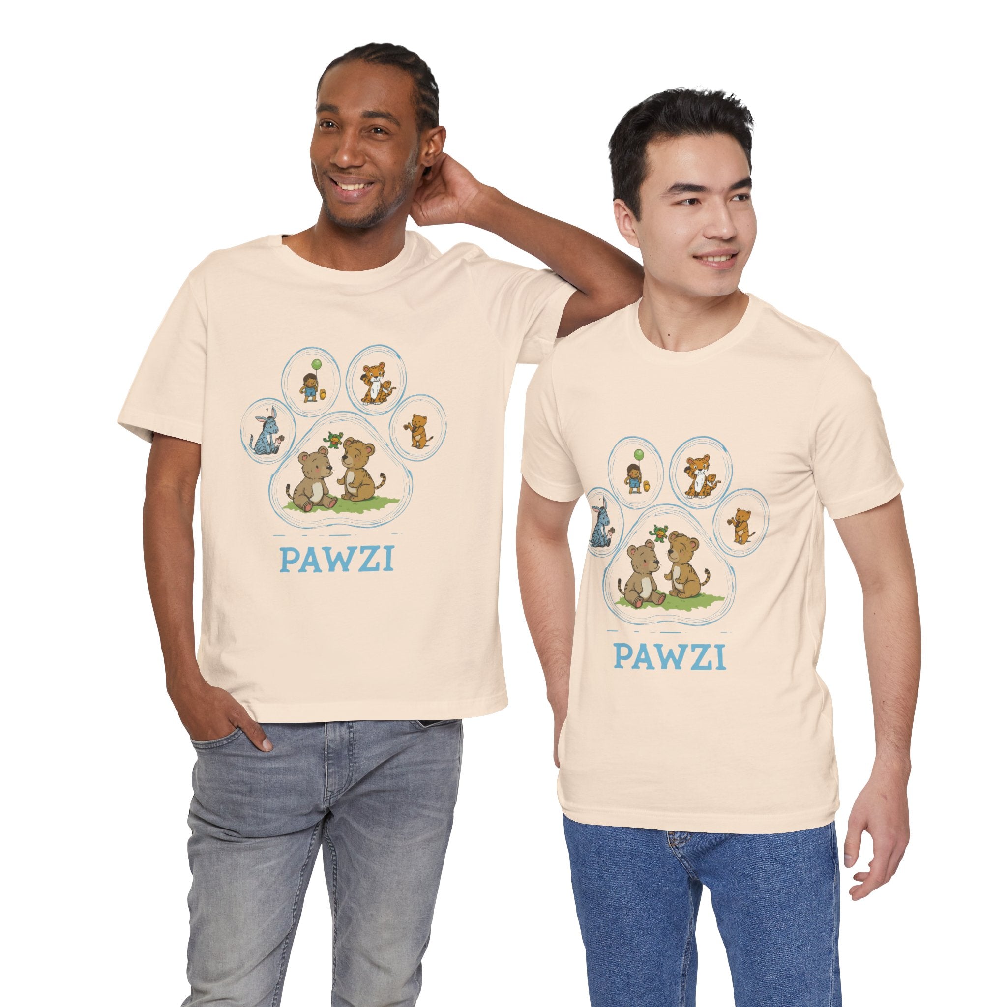 Pooh Paw - Natural (Adult Short Sleeve T-Shirt) Limited Edition