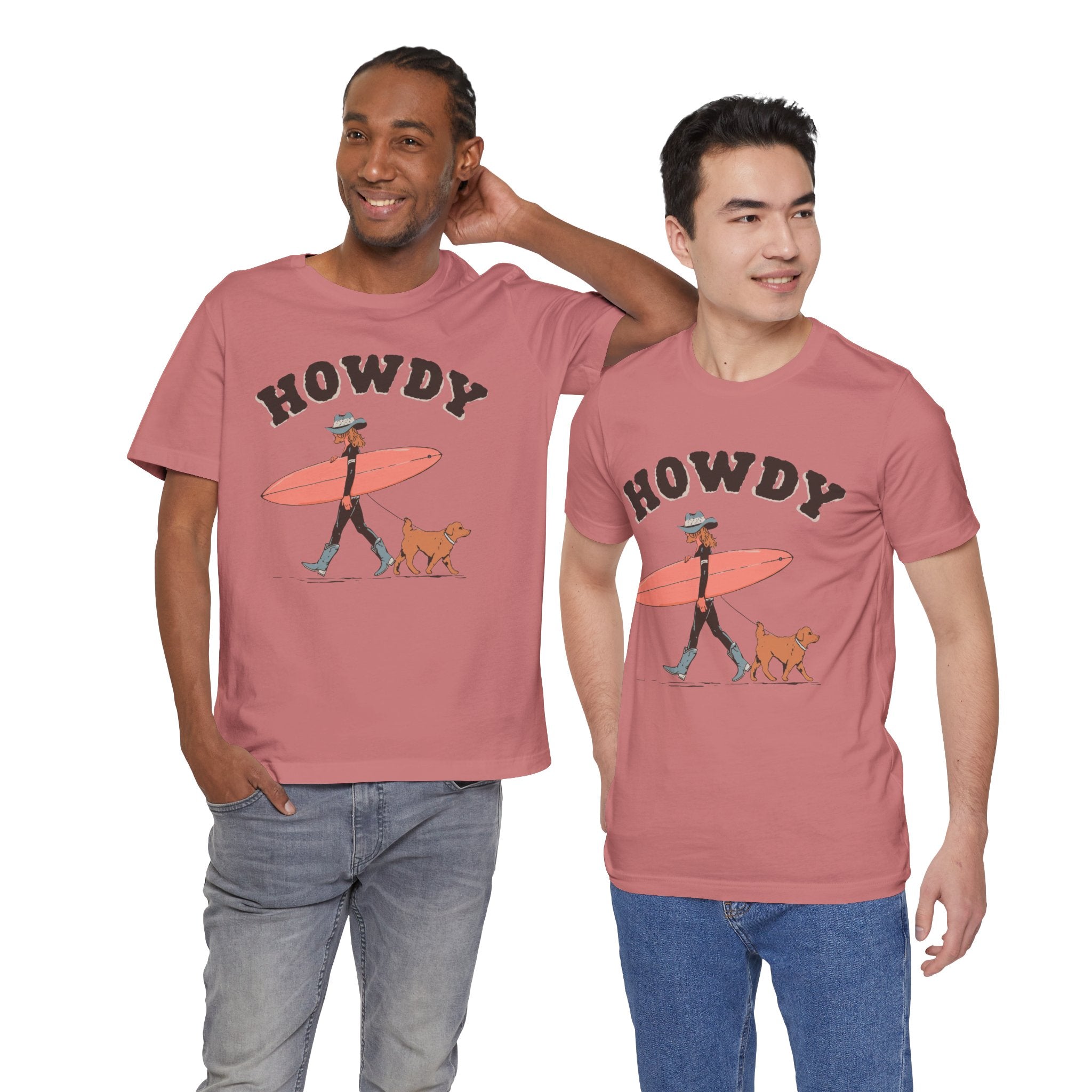 Howdy (Adult Short Sleeve T-Shirt)