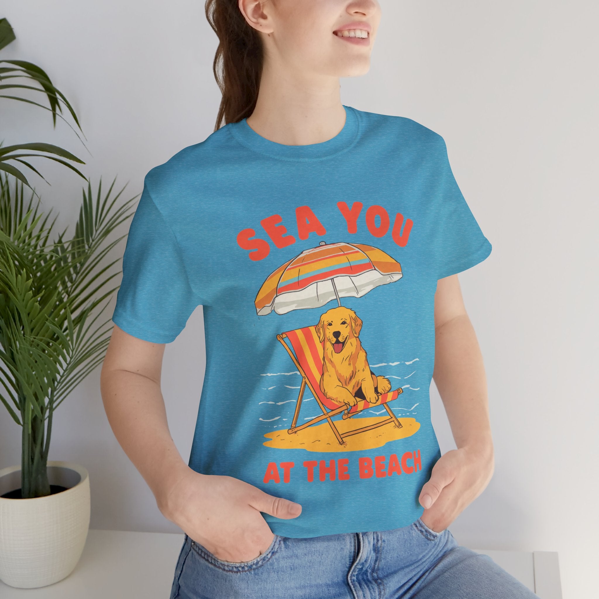 Sea You At The Beach (Adult Short Sleeve T-Shirt)