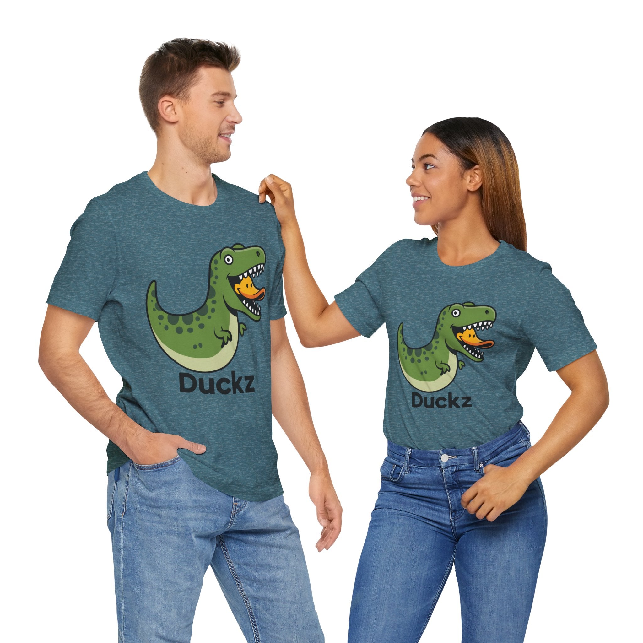 Dino Duck (Adult Short Sleeve T-Shirt)