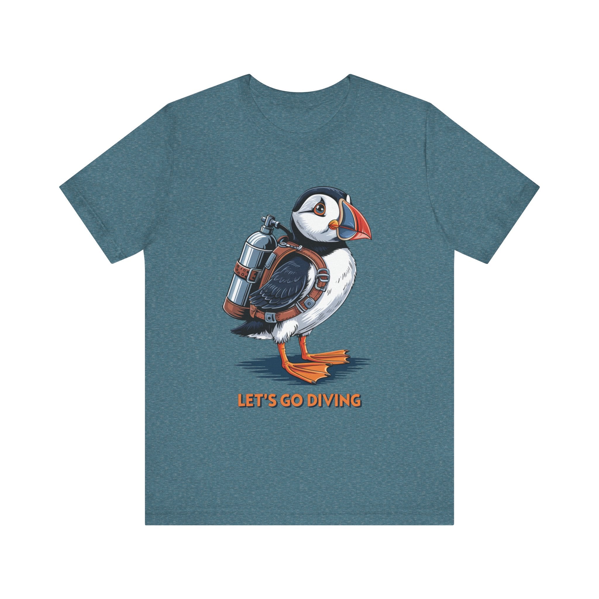 Let's Go Diving Puffin T-Shirt