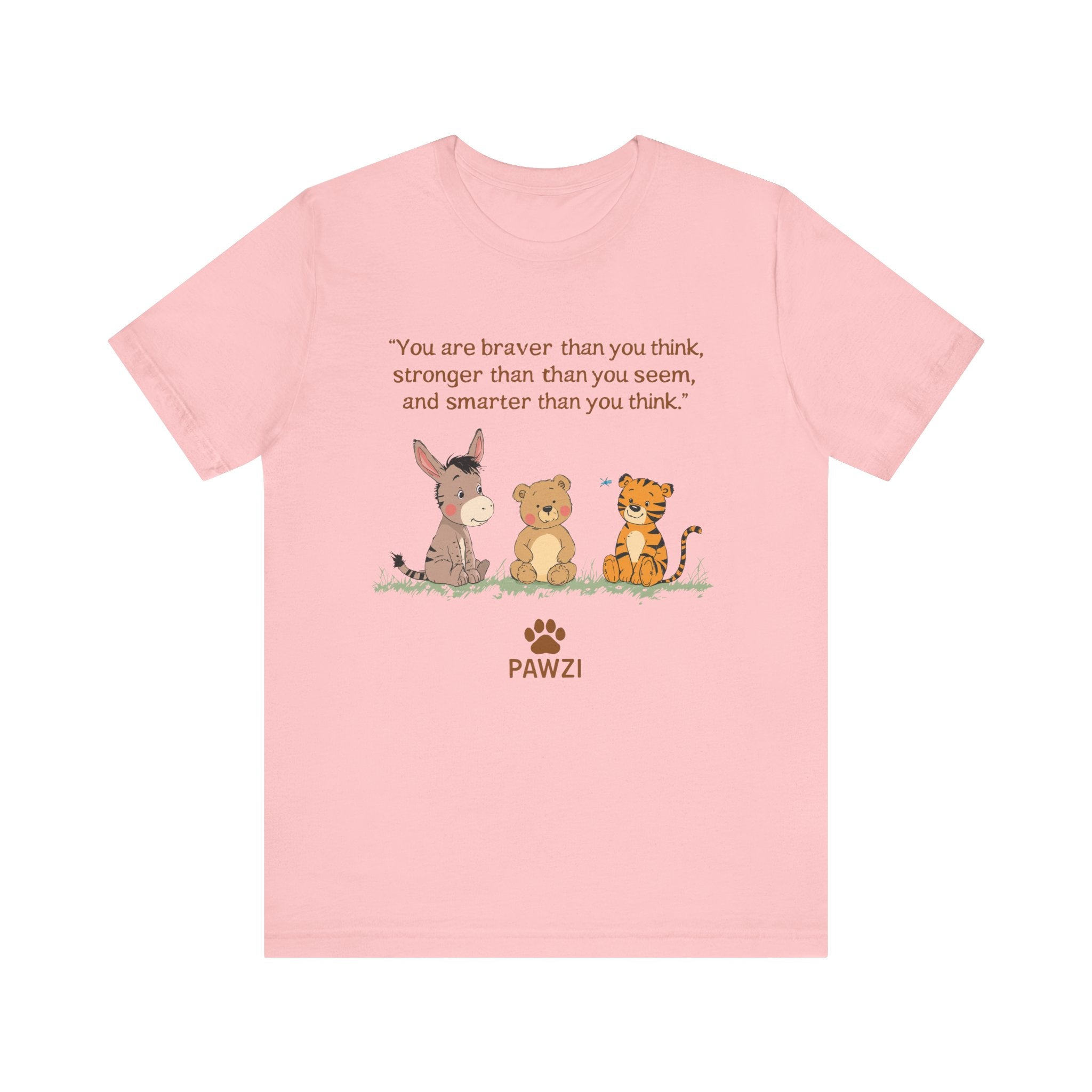 Braver, Stronger, Smarter - Light Pink (Adult Short Sleeve T-Shirt) Limited Edition