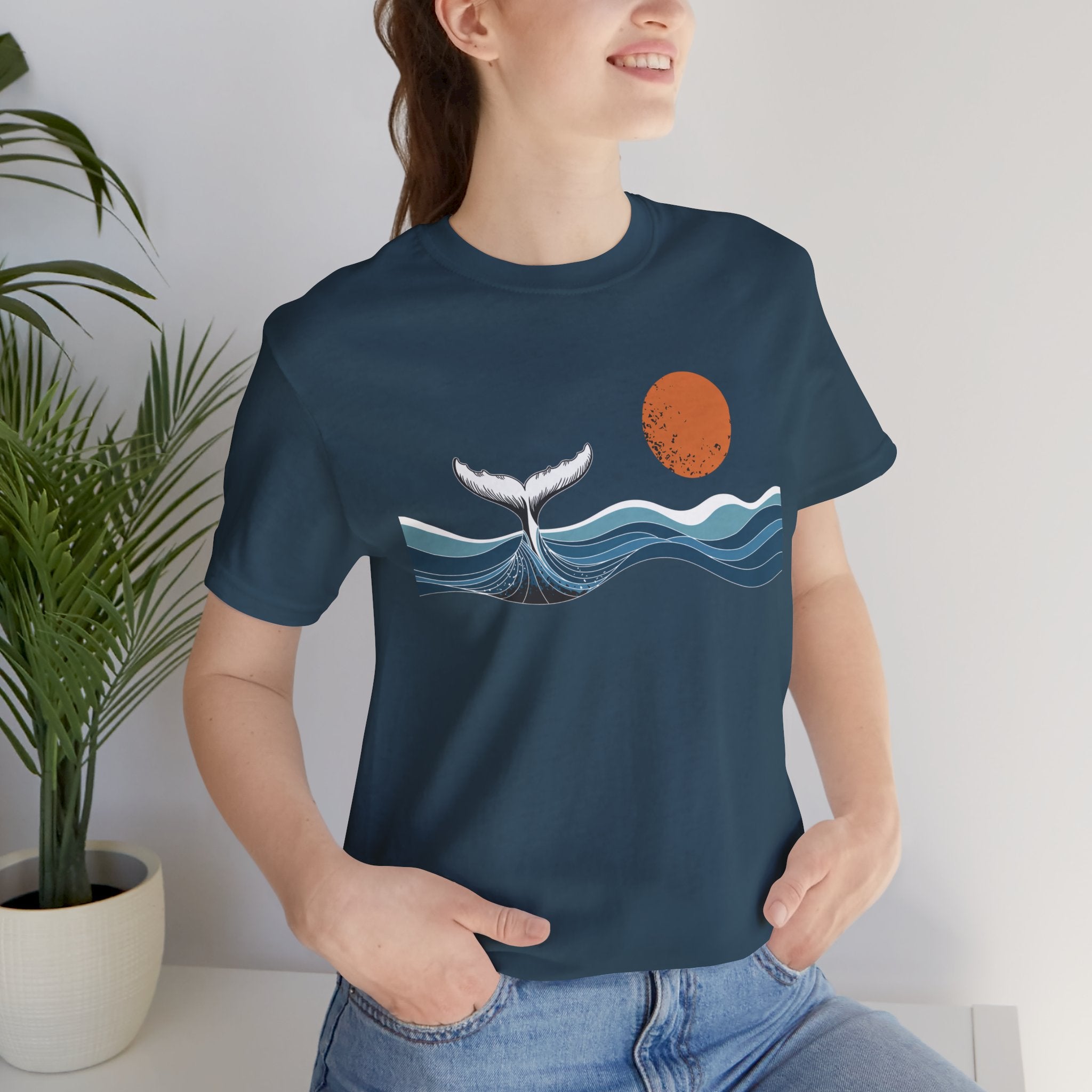 Whale Tail Sunset T-Shirt
