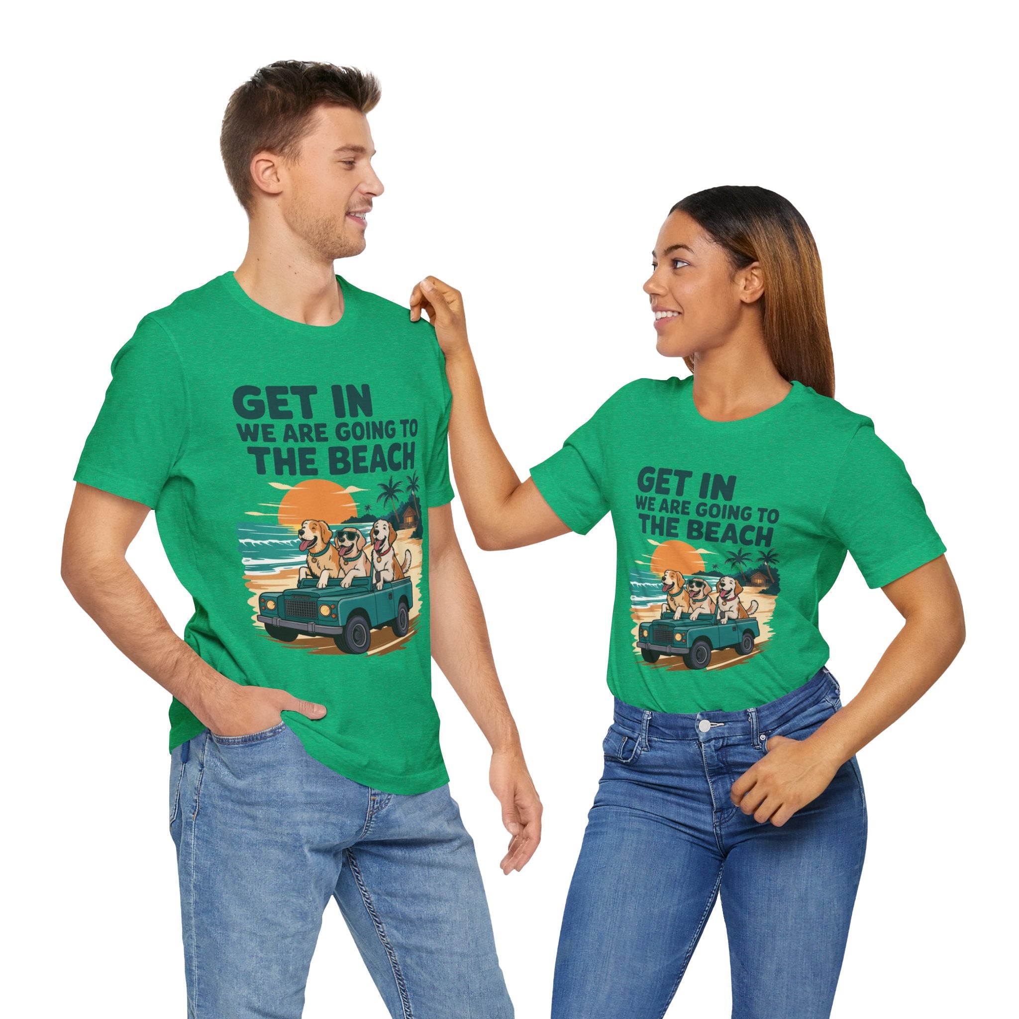 Going To The Beach (Adult Short Sleeve T-Shirt)
