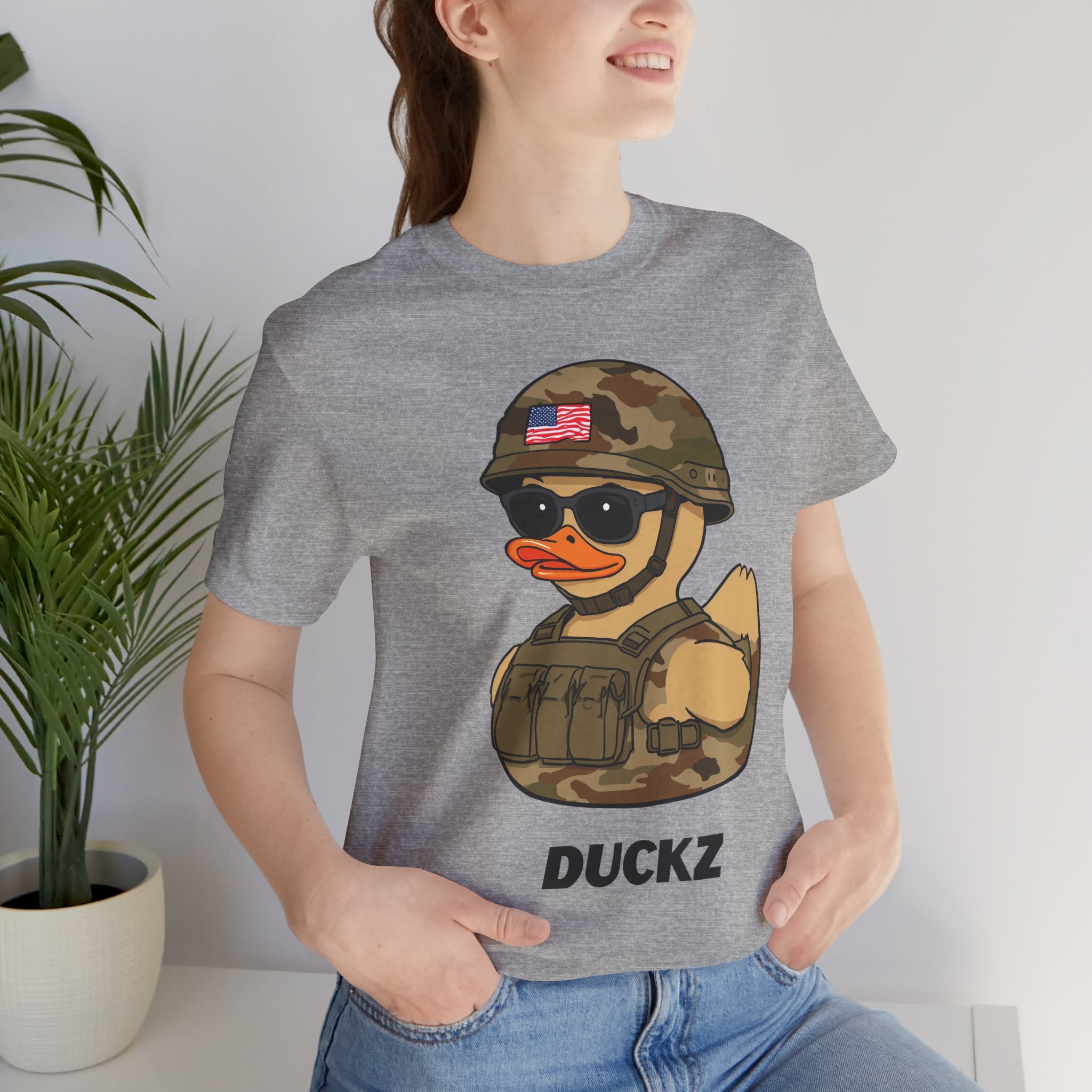 Military Mallard - Sand (Adult Short Sleeve T-Shirt)