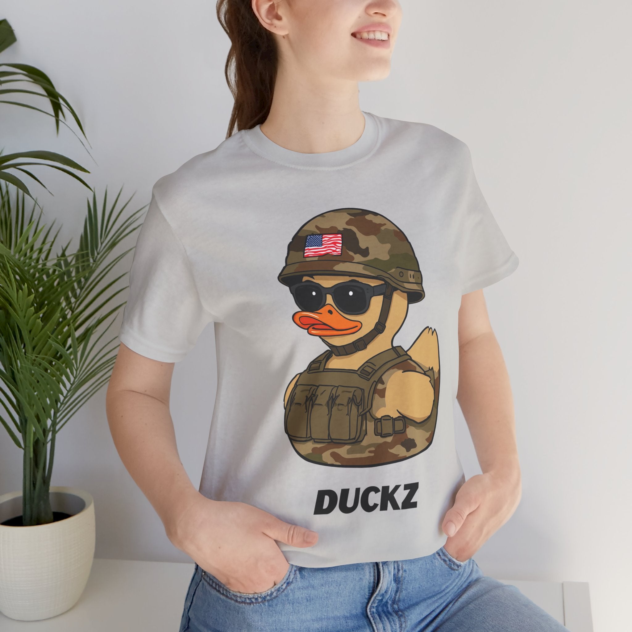 Military Mallard - Sand (Adult Short Sleeve T-Shirt)