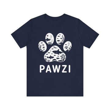 Shark Pawzi (Adult Short Sleeve T-Shirt)