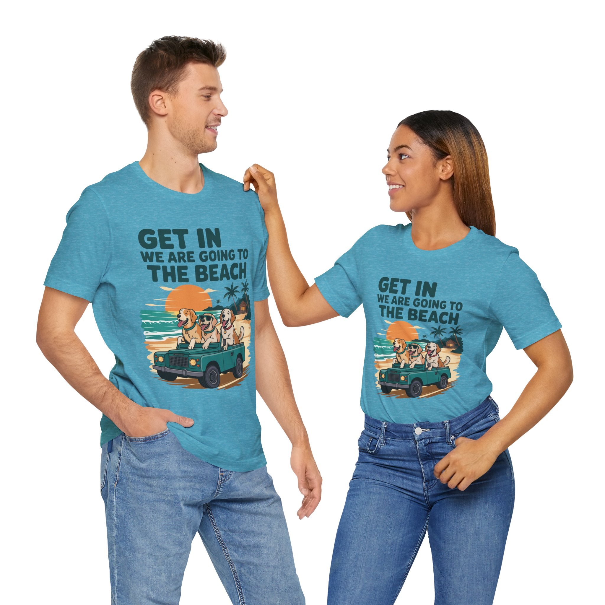 Going To The Beach (Adult Short Sleeve T-Shirt)