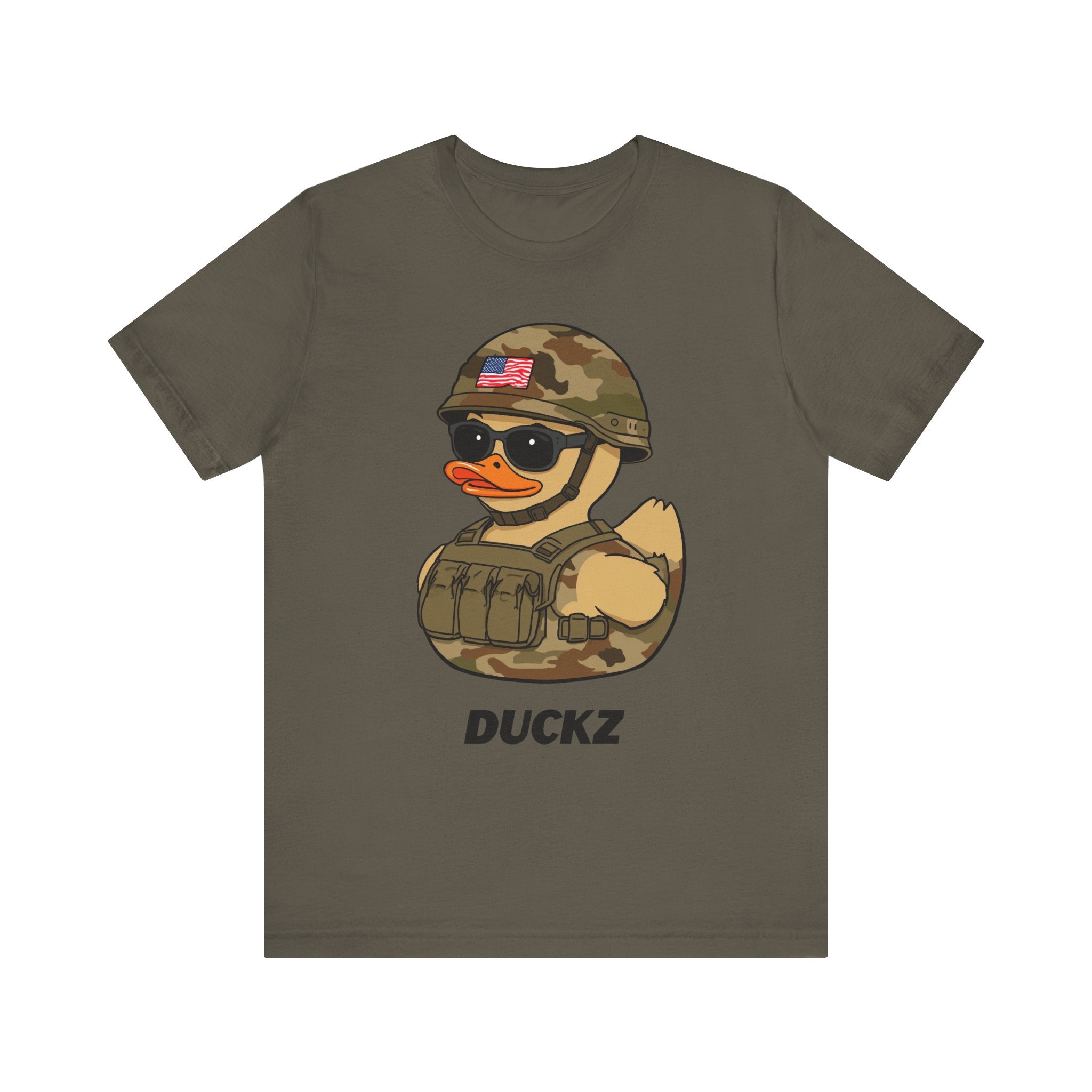Military Mallard - Sand (Adult Short Sleeve T-Shirt)