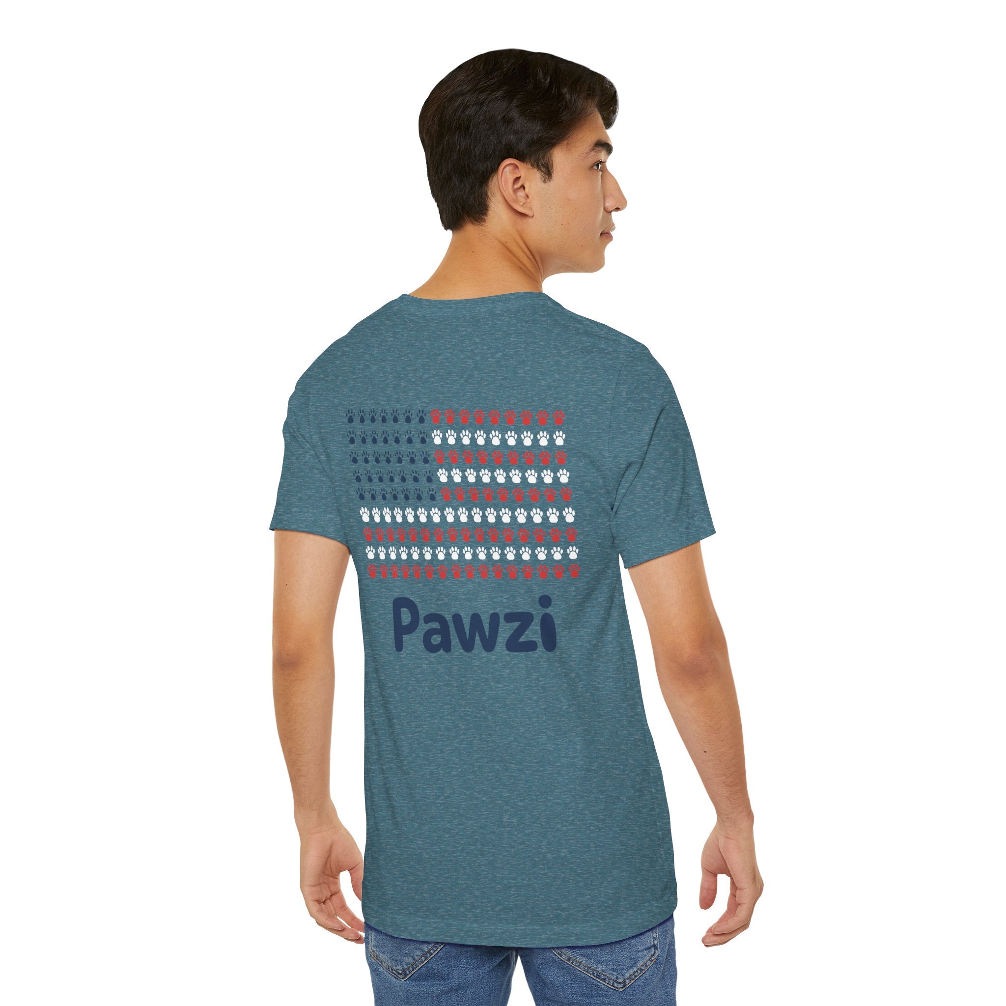 Flag Pawzi (Adult Short Sleeve T-Shirt)