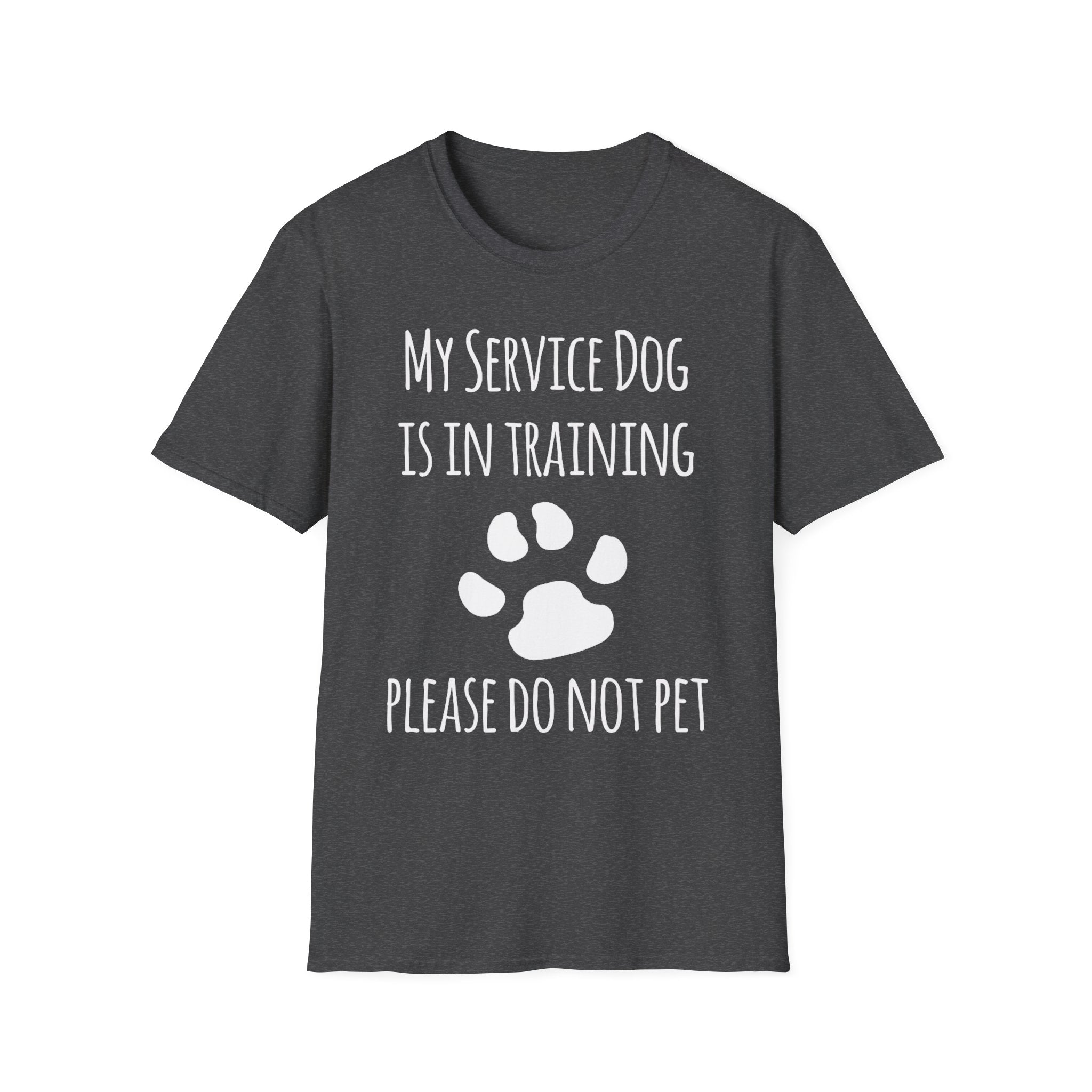 My Service Dog Is in Training Tee – Do Not Pet Shirt