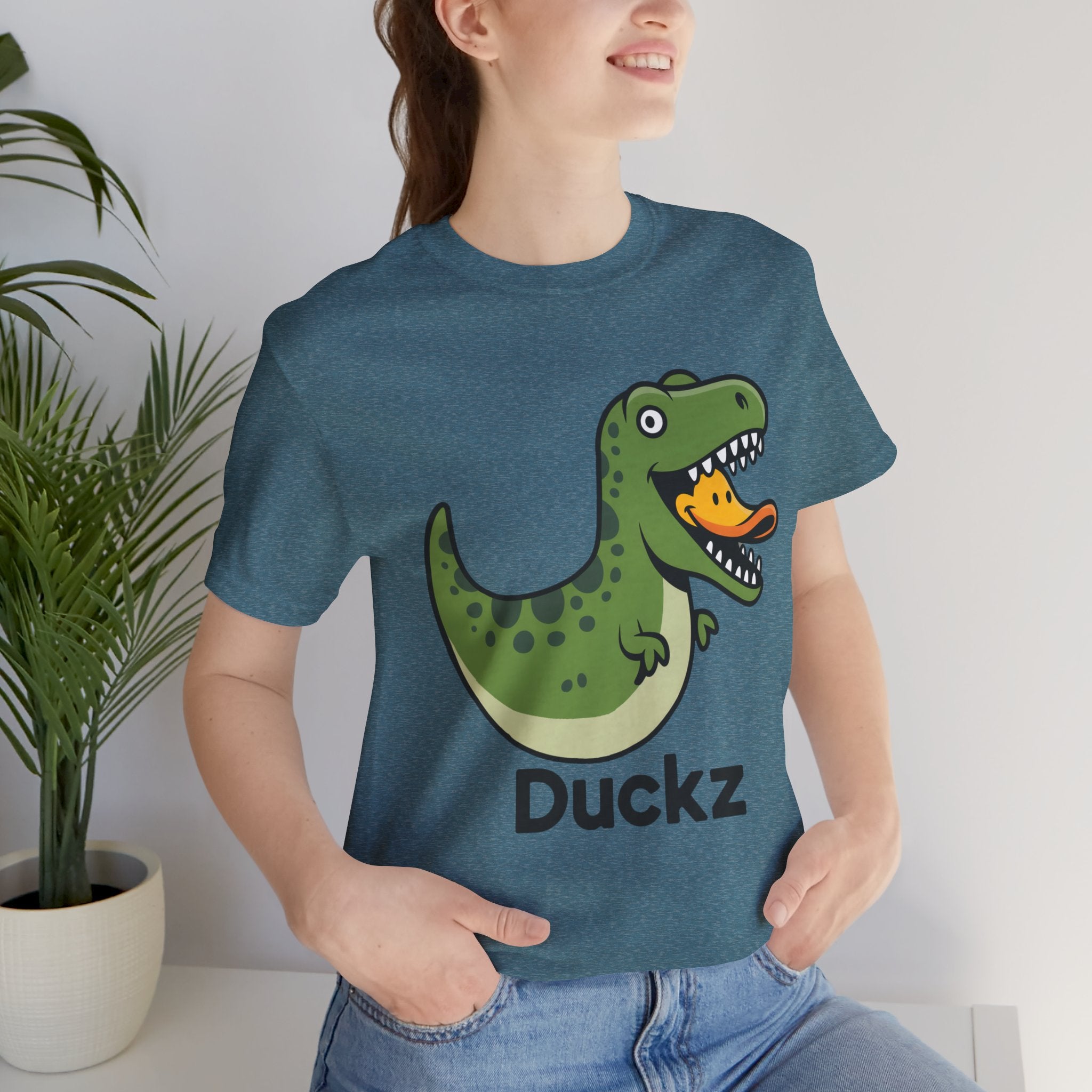 Dino Duck (Adult Short Sleeve T-Shirt)