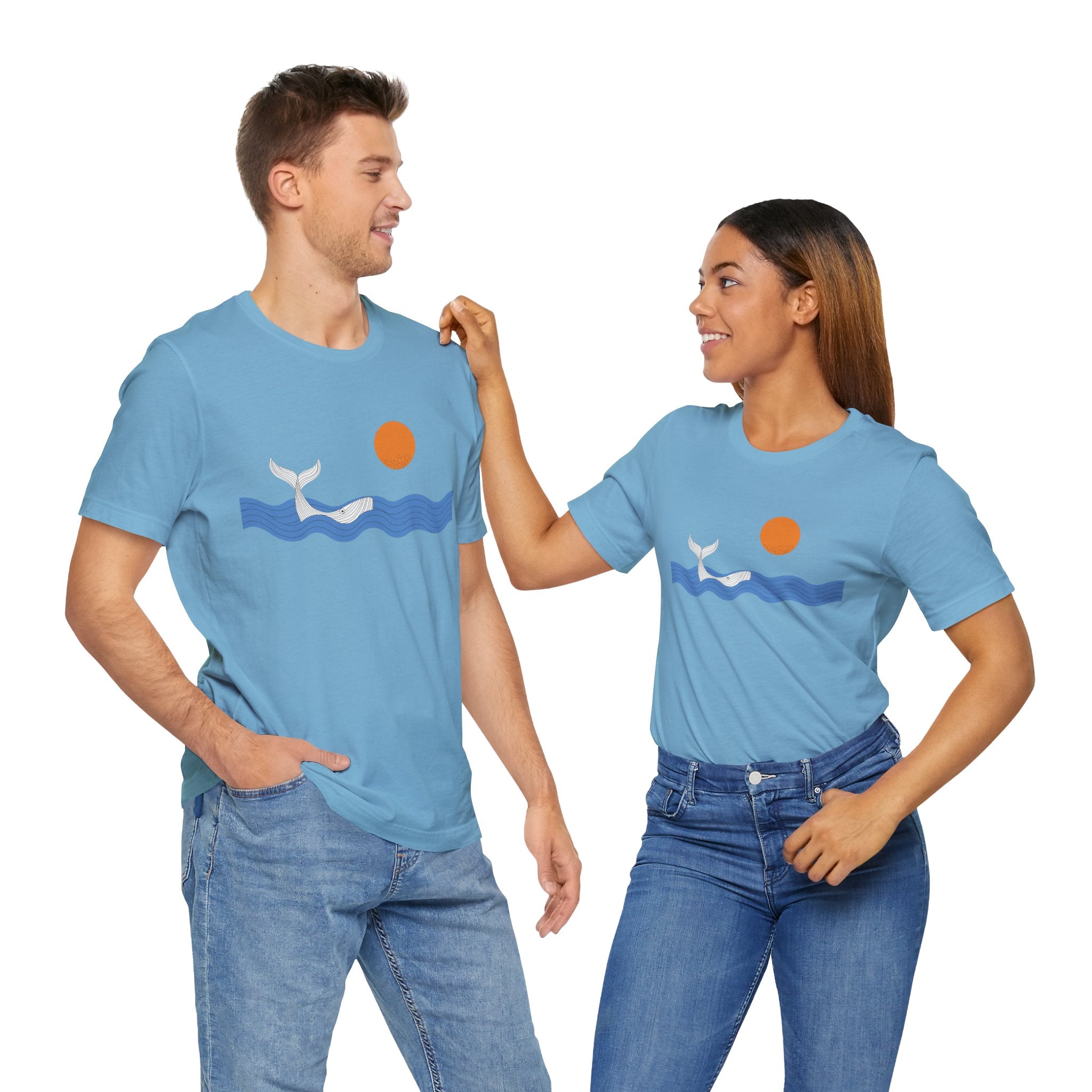 Whale Tail Sunset T-Shirt