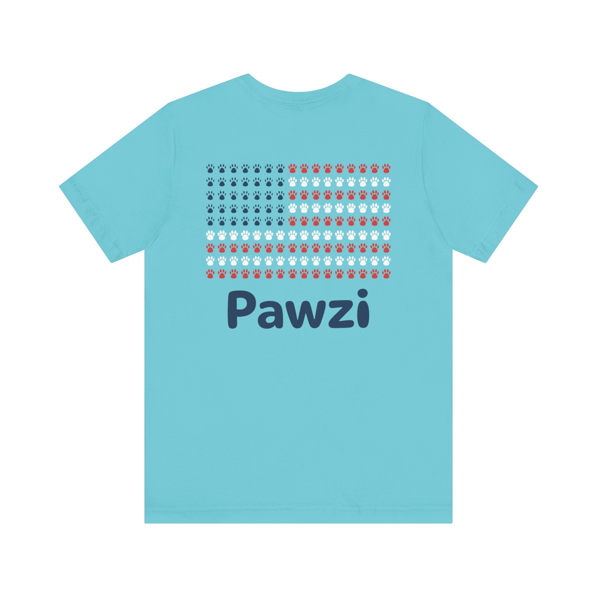 Flag Pawzi (Adult Short Sleeve T-Shirt)