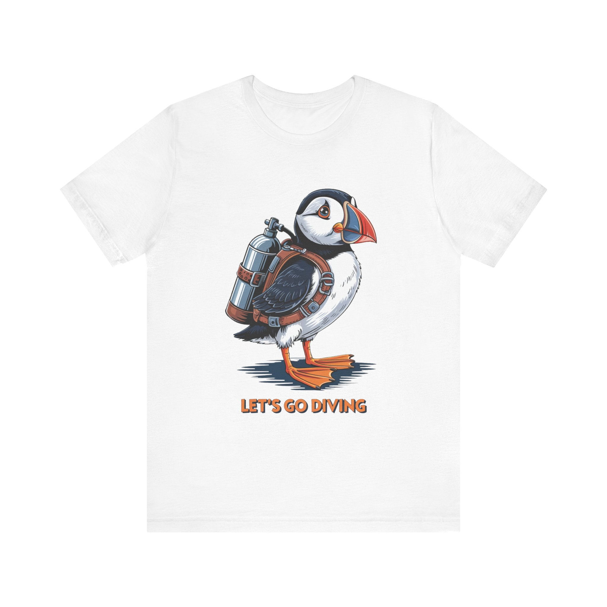 Let's Go Diving Puffin T-Shirt