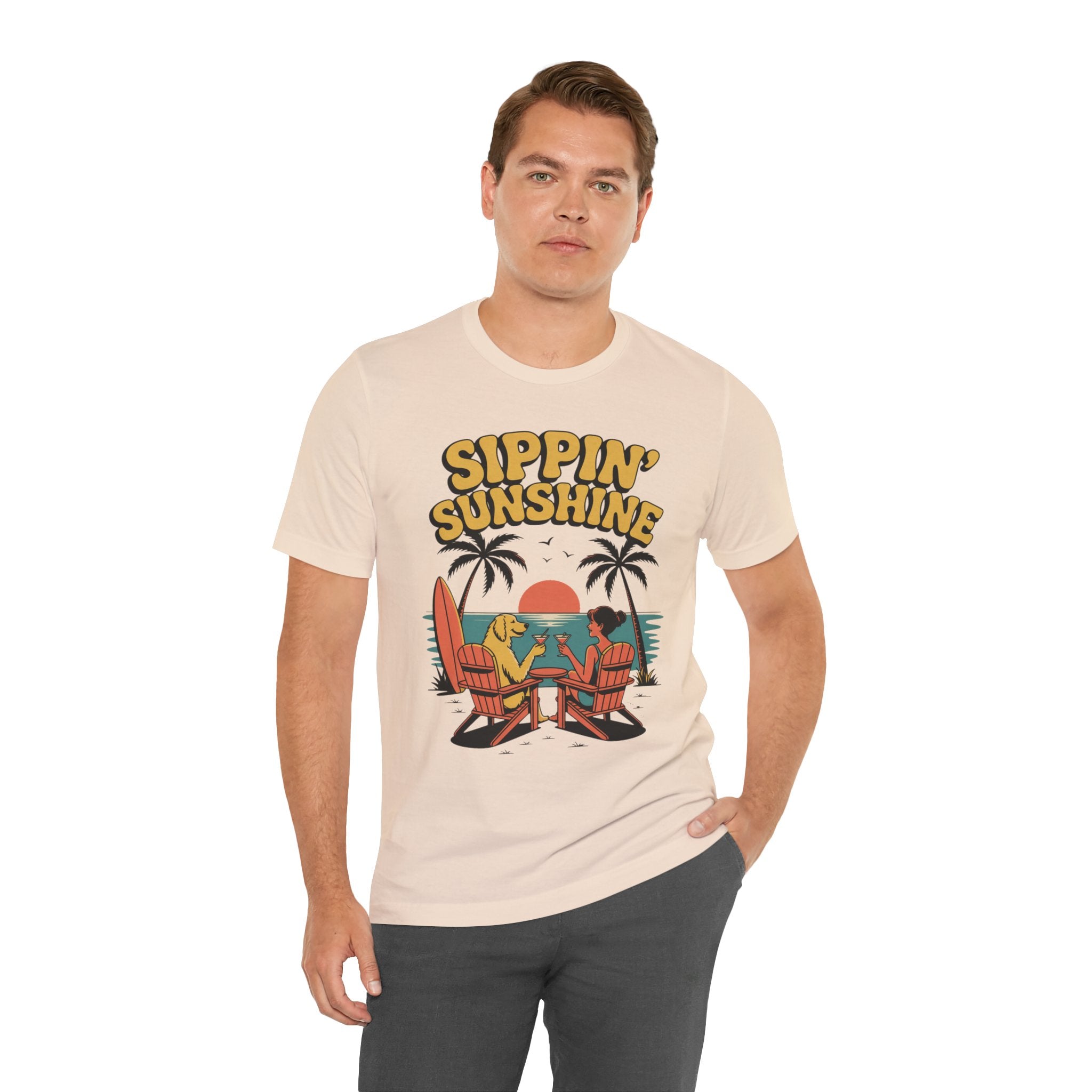 Sippin' Sunshine (Adult Short Sleeve T-Shirt)