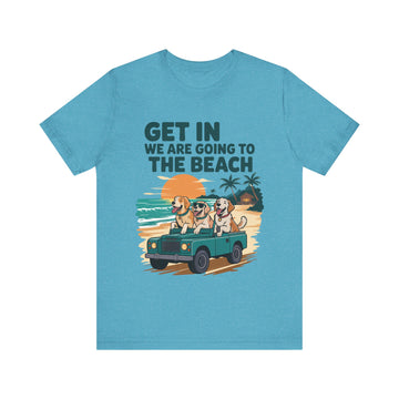 Going To The Beach (Adult Short Sleeve T-Shirt)