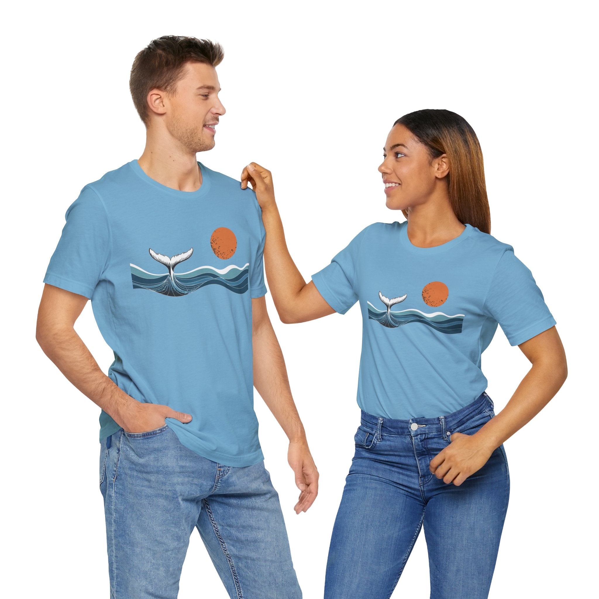 Whale Tail Sunset T-Shirt