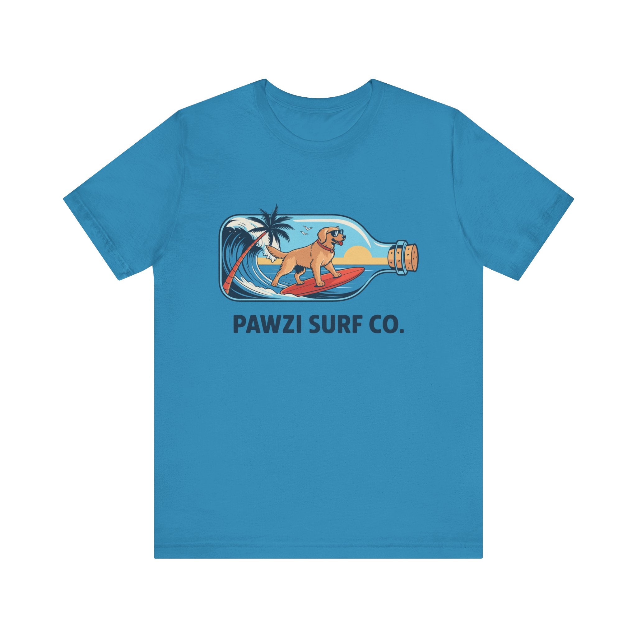 Sunset Surfer (Adult Short Sleeve T-Shirt)
