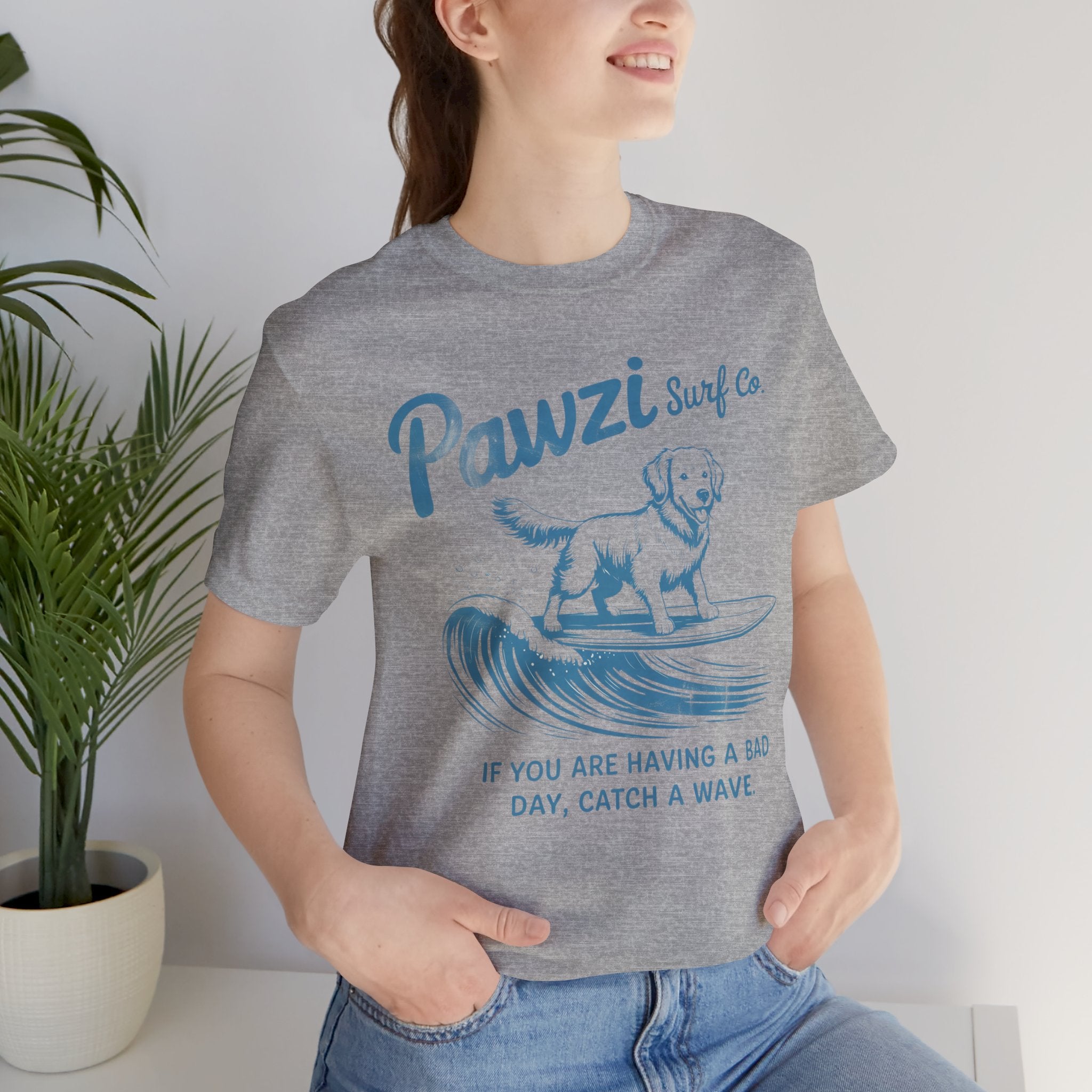Catch A Wave (Adult Short Sleeve T-Shirt)