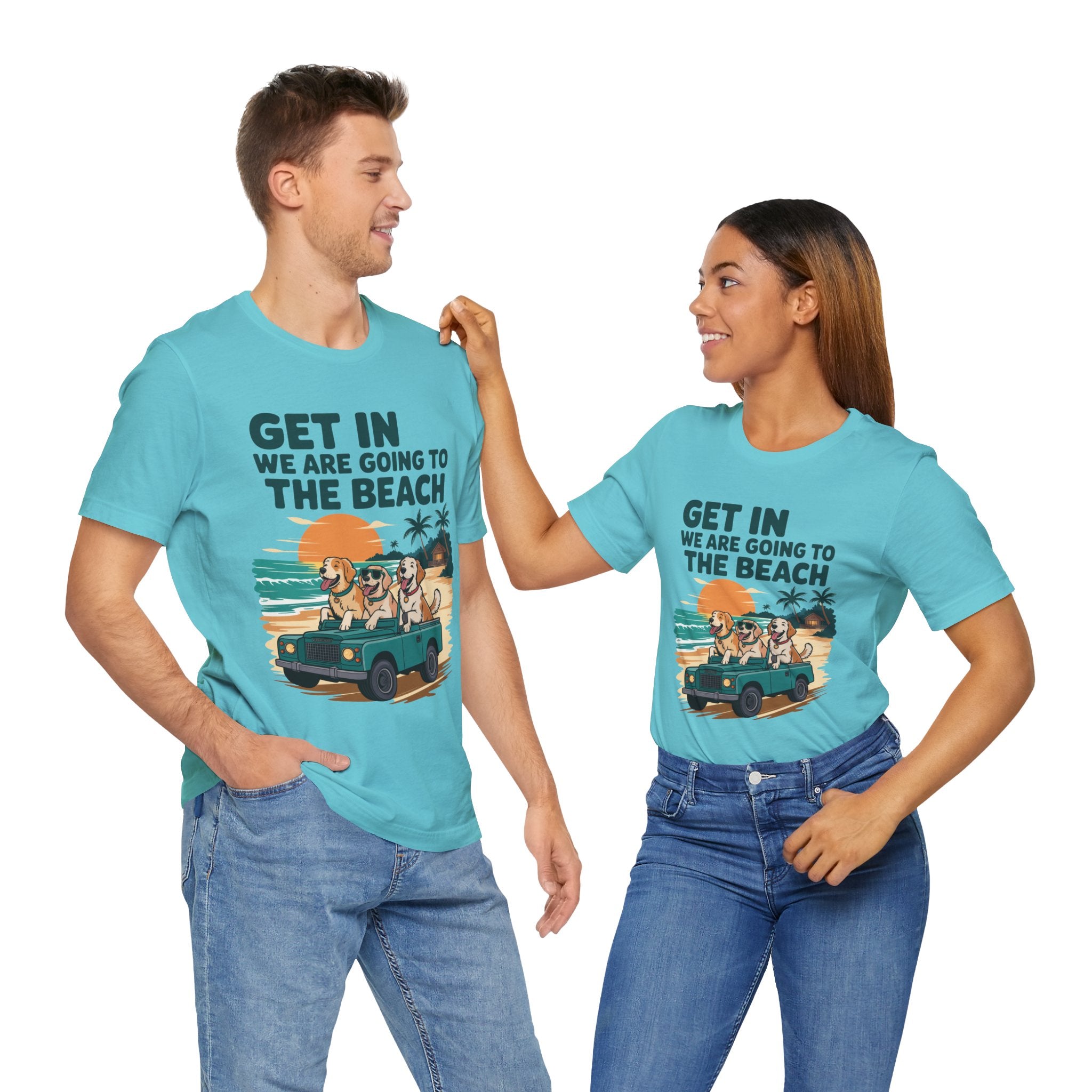 Going To The Beach (Adult Short Sleeve T-Shirt)