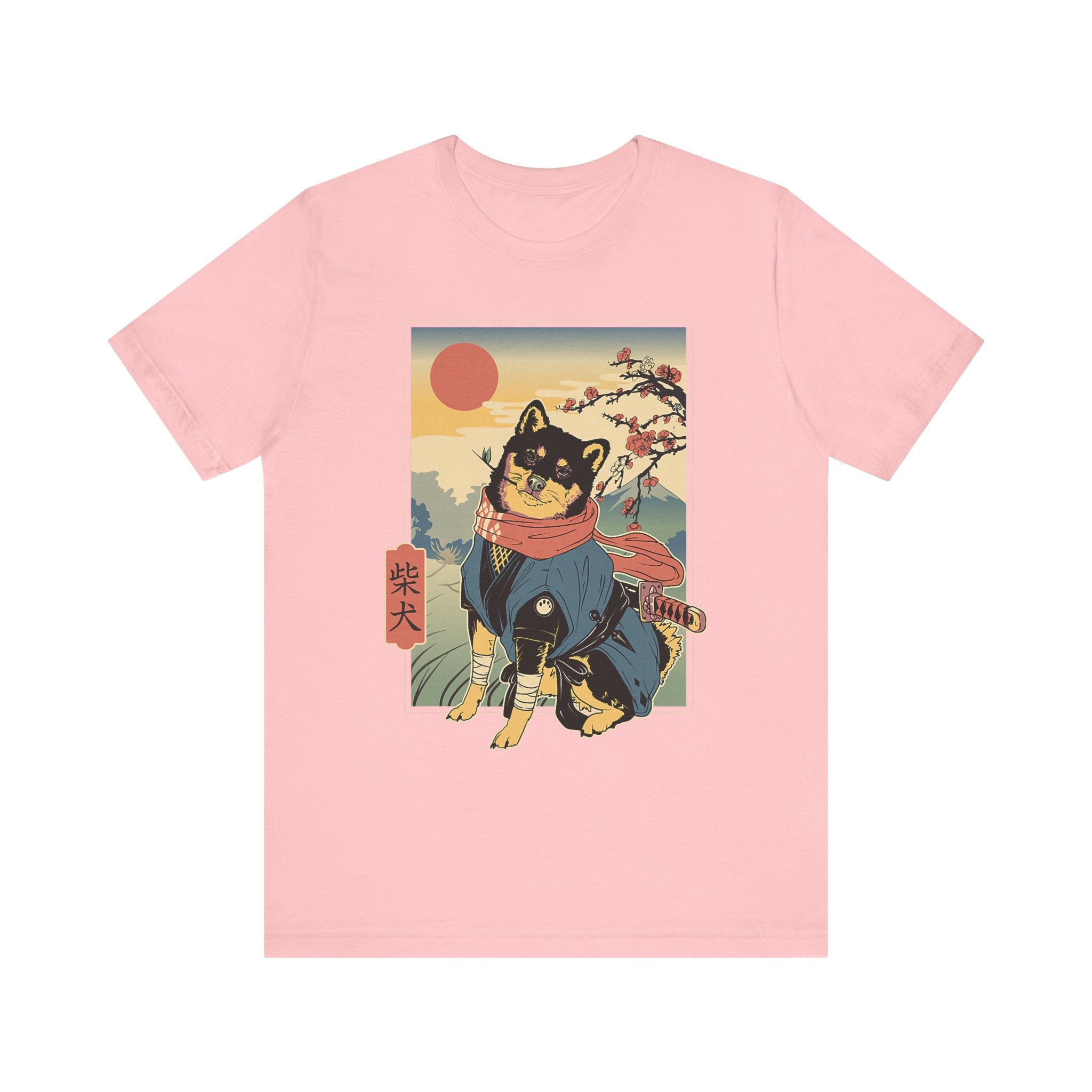 Shiba Samurai Dog T-Shirt
