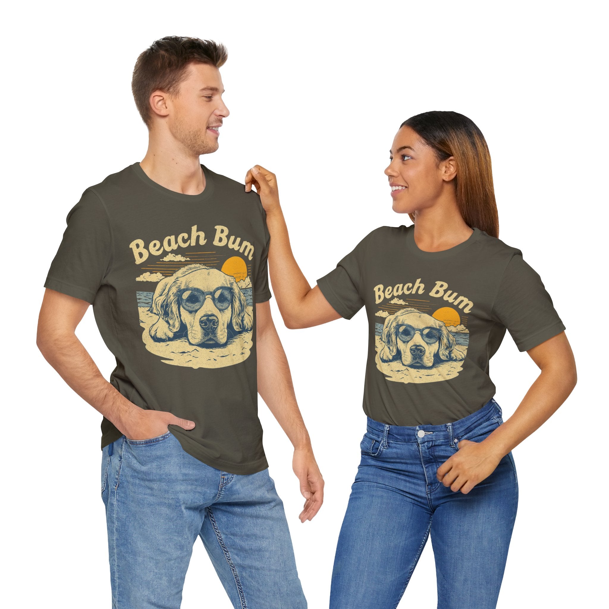 Beach Bum (Adult Short Sleeve T-Shirt)
