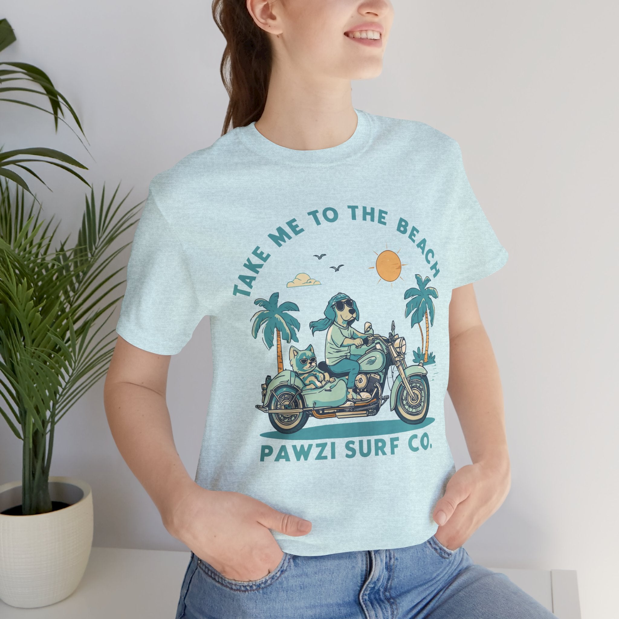 Take Me To The Beach (Adult Short Sleeve T-Shirt)
