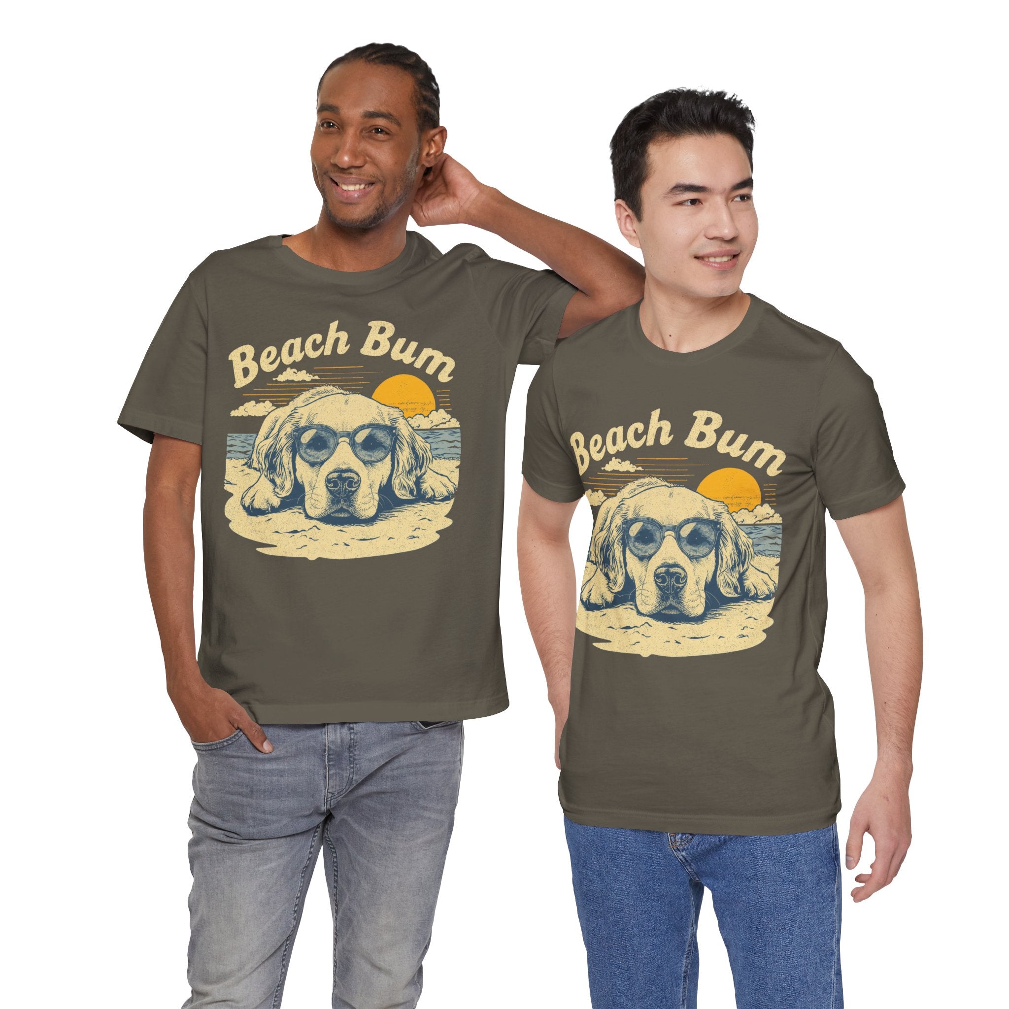 Beach Bum (Adult Short Sleeve T-Shirt)
