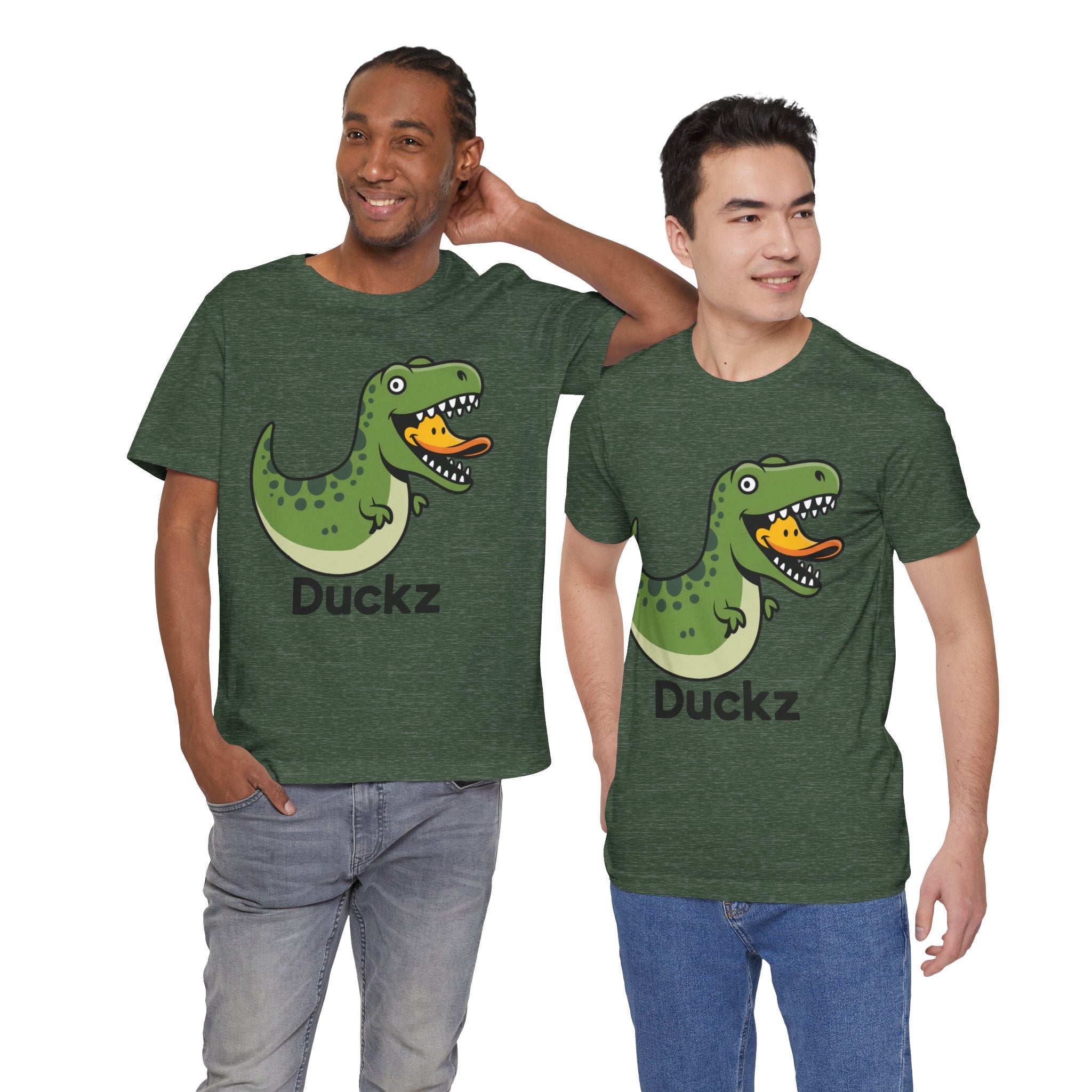 Dino Duck (Adult Short Sleeve T-Shirt)