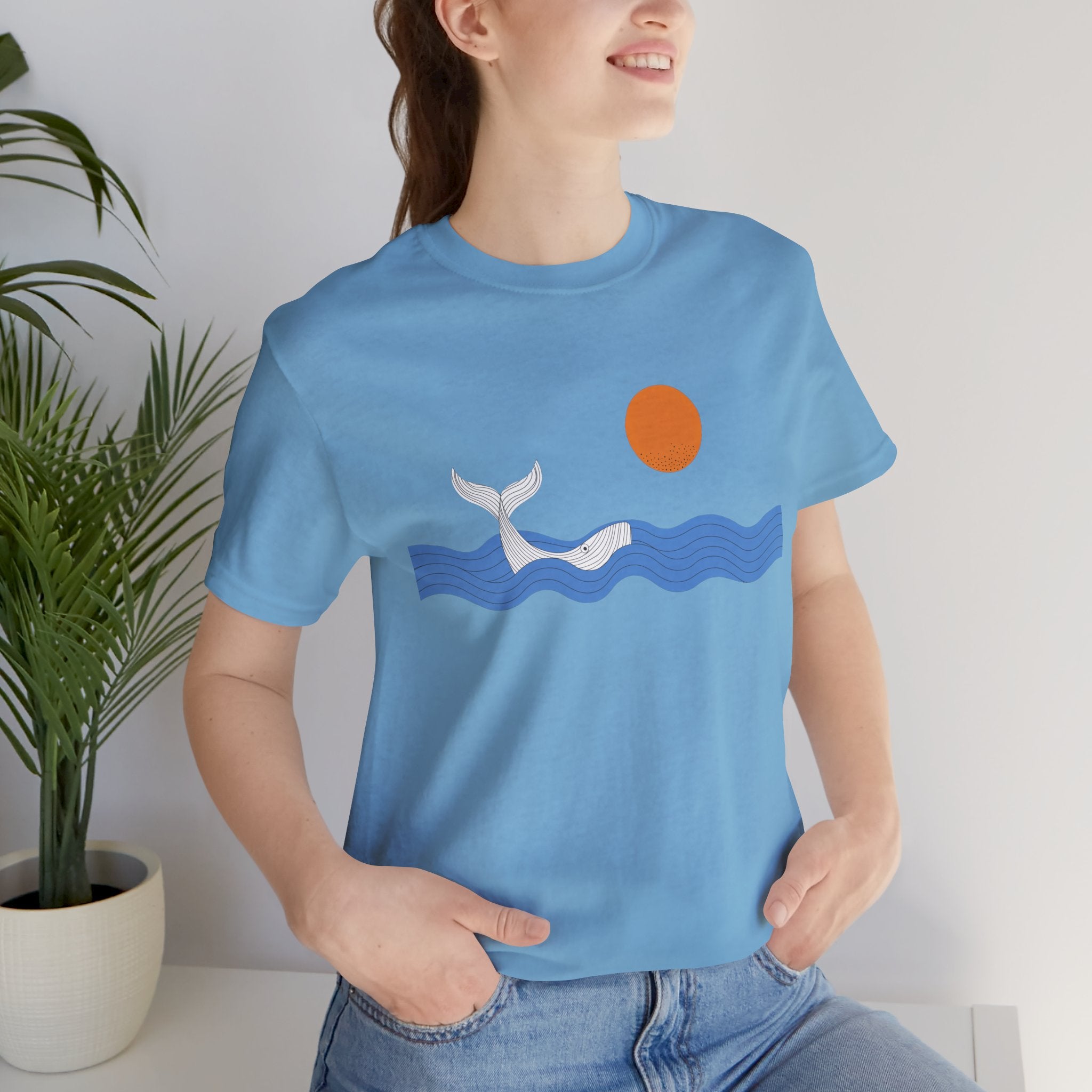Whale Tail Sunset T-Shirt