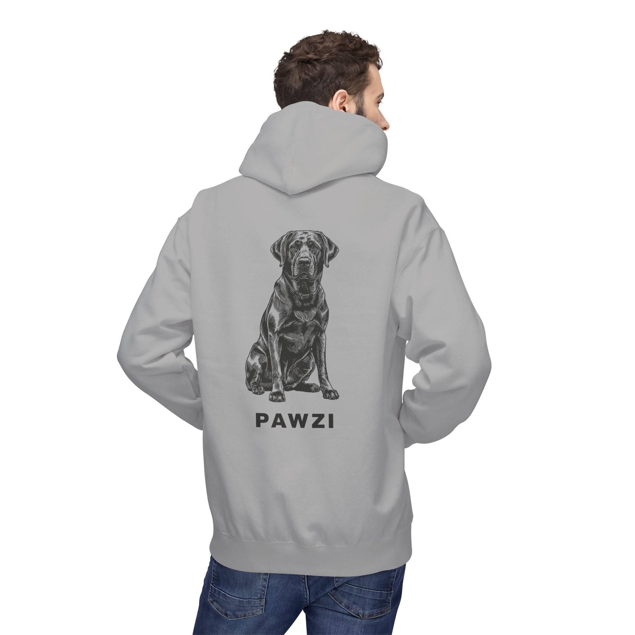 Black Labrador Retriever (Adult Hoodie)