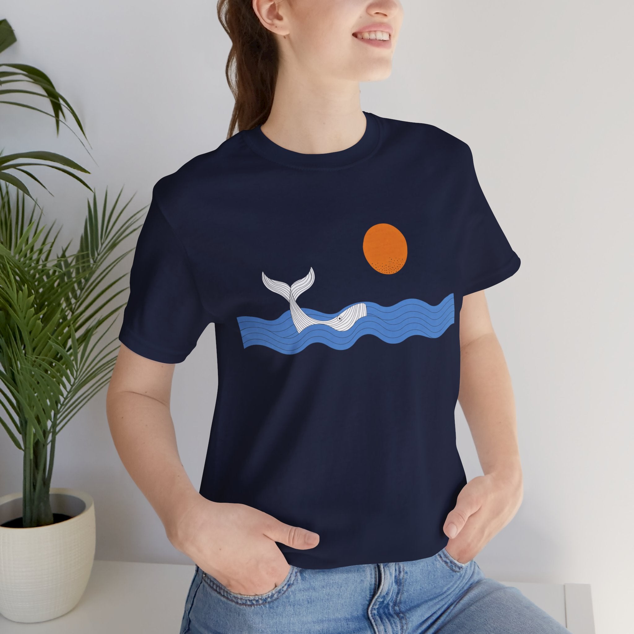 Whale Tail Sunset T-Shirt