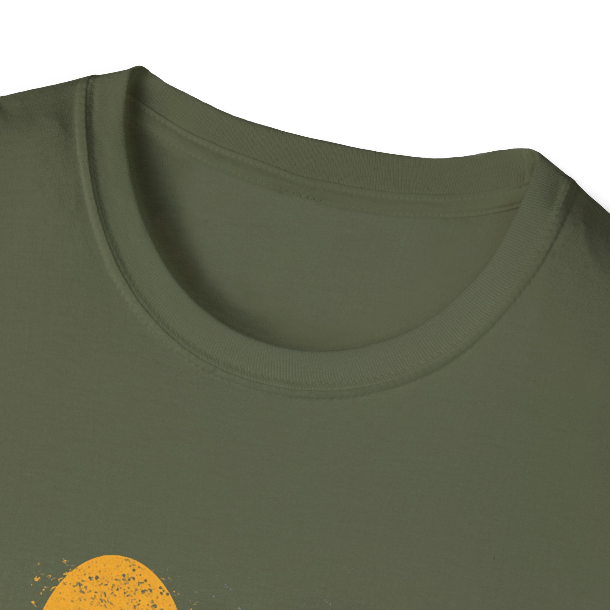 Vintage Colorful Dog Paw Print T-Shirt