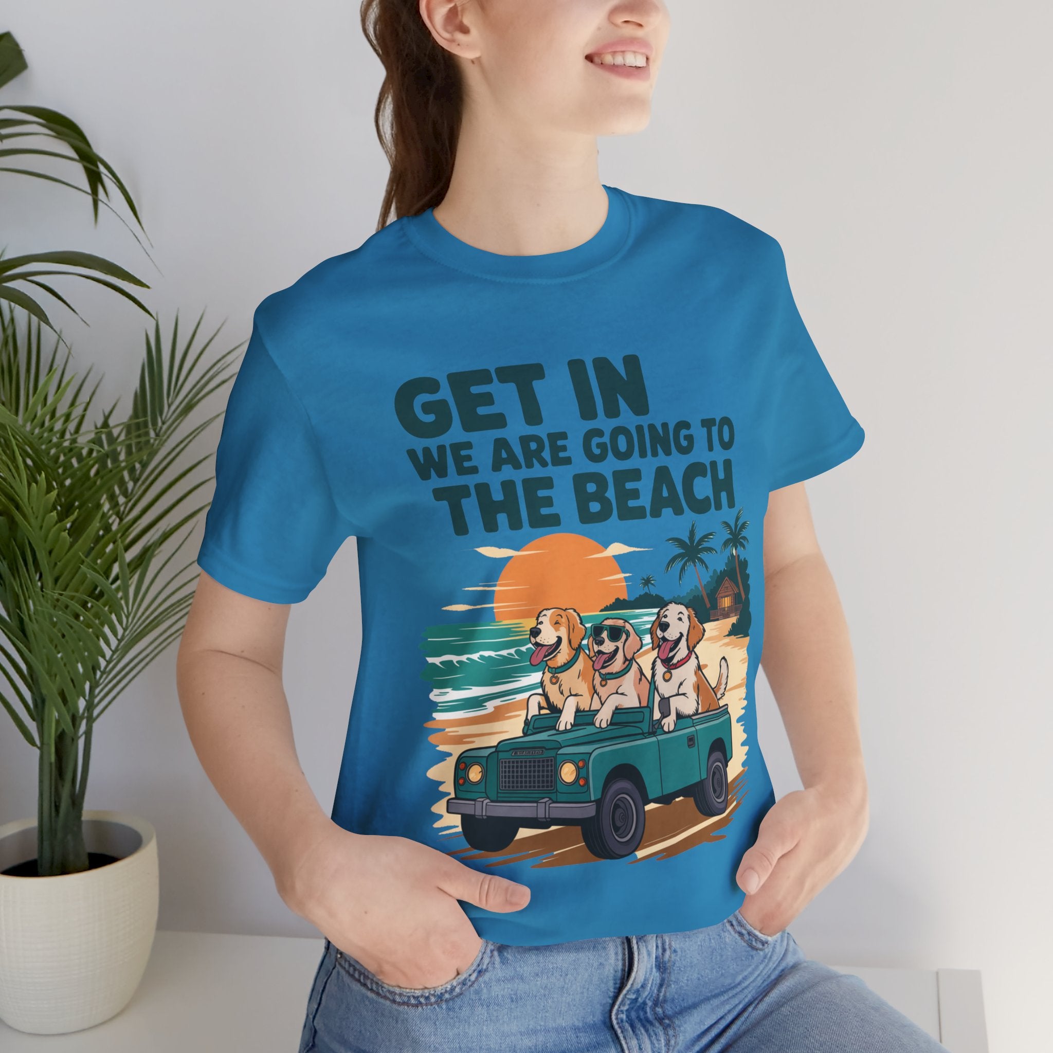 Going To The Beach (Adult Short Sleeve T-Shirt)