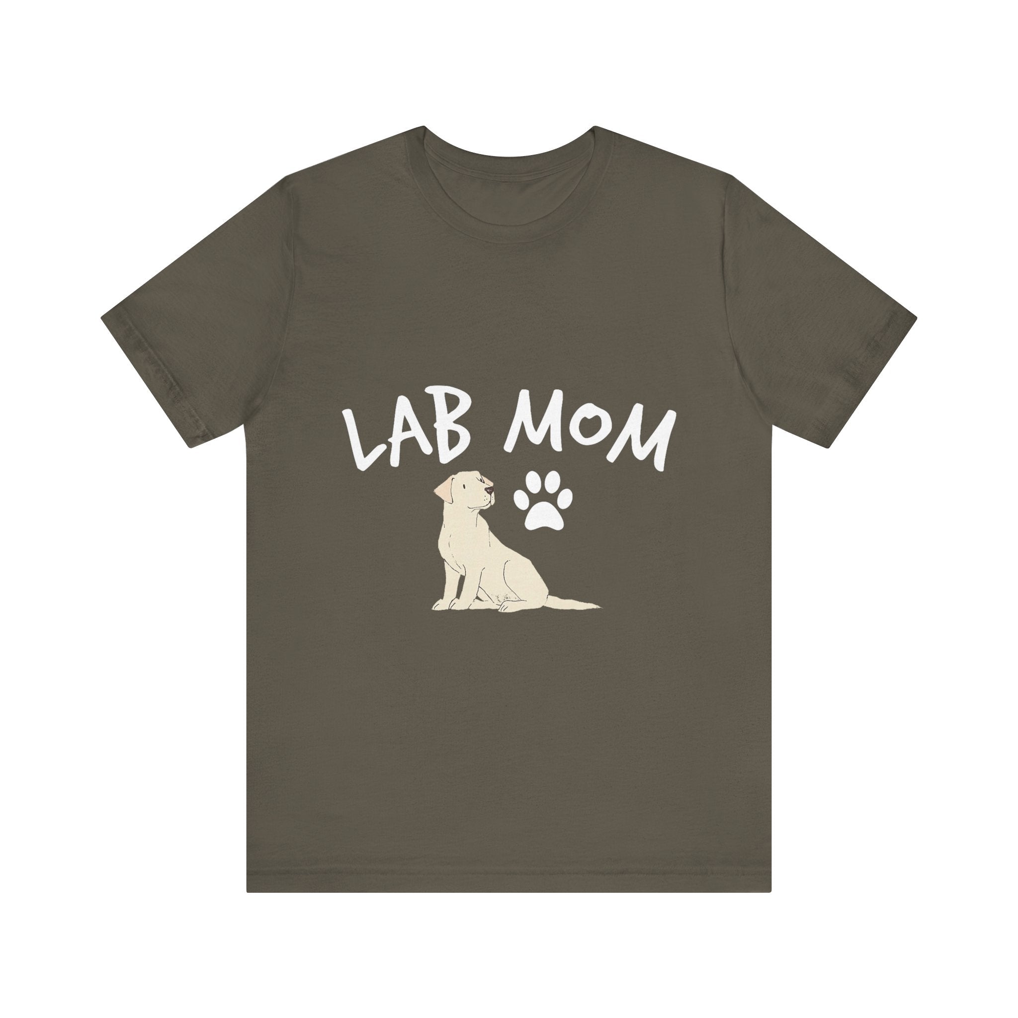Lab Mom T-Shirt – Labrador Retriever Dog Lover Tee
