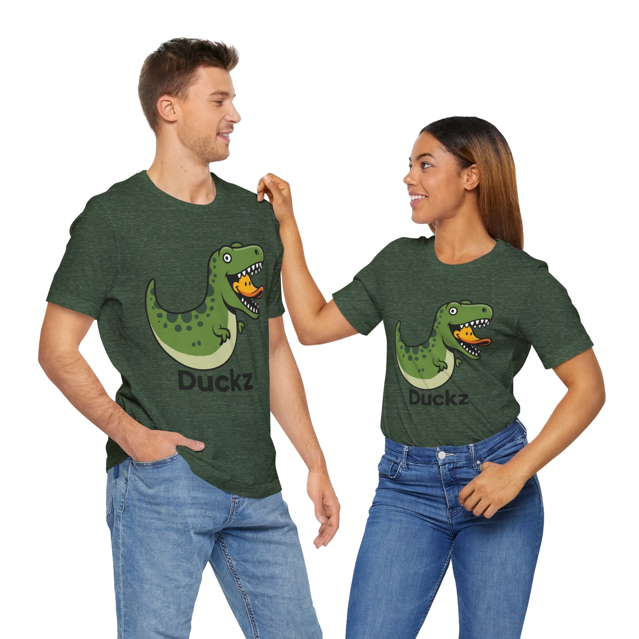 Dino Duck (Adult Short Sleeve T-Shirt)
