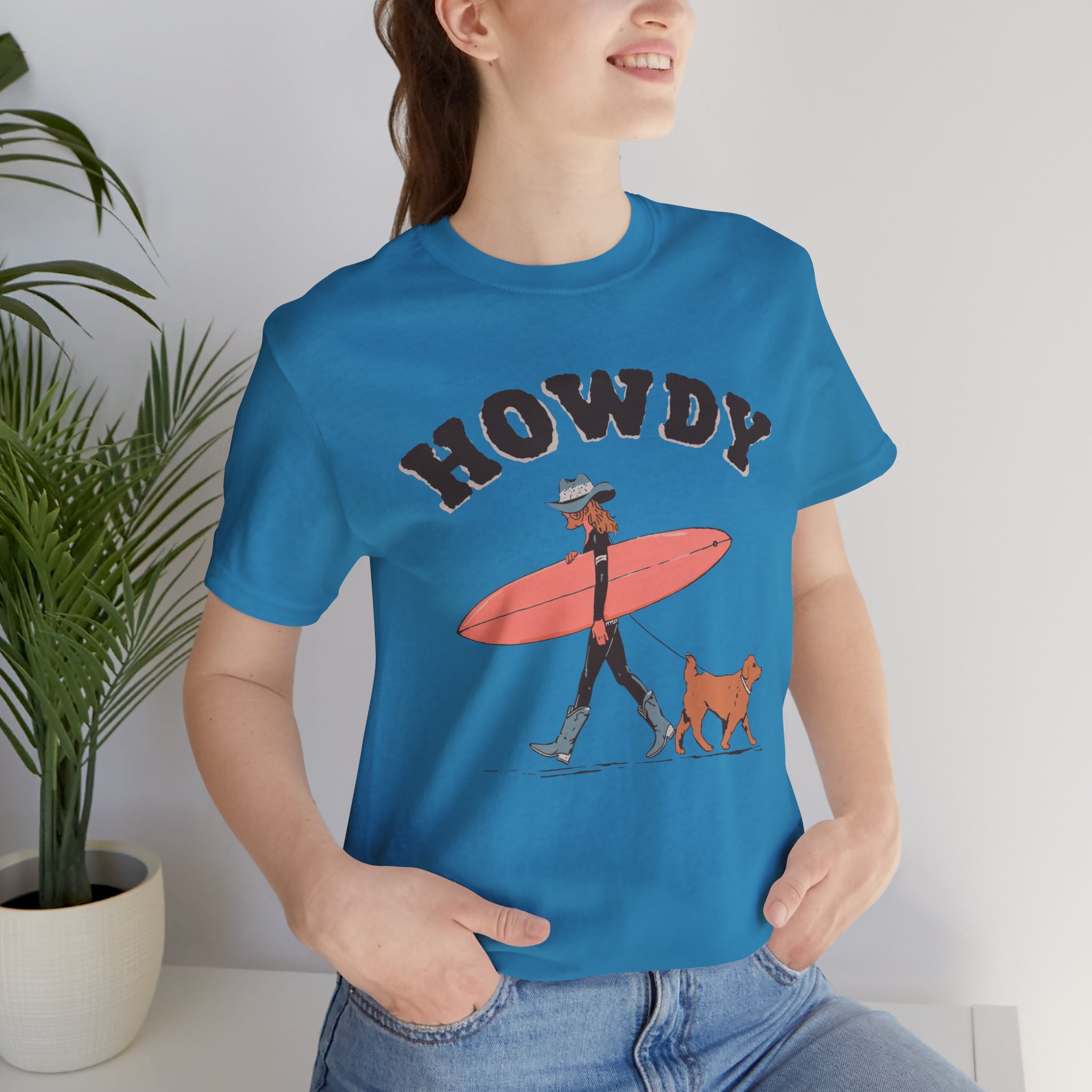 Howdy (Adult Short Sleeve T-Shirt)
