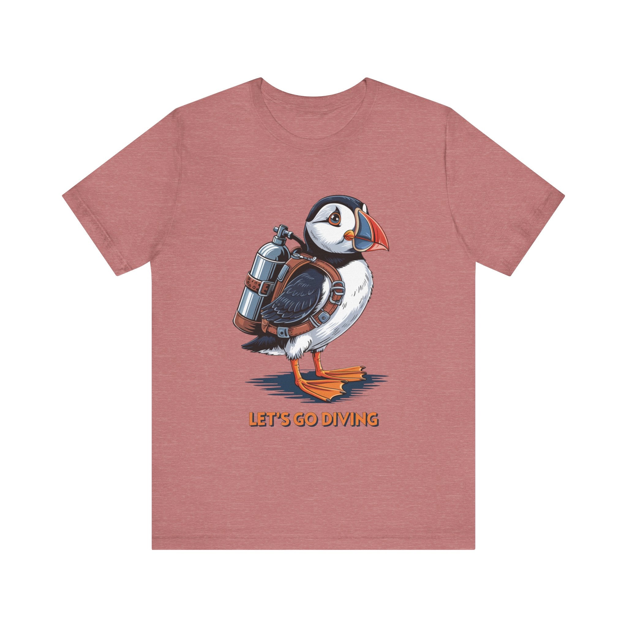 Let's Go Diving Puffin T-Shirt