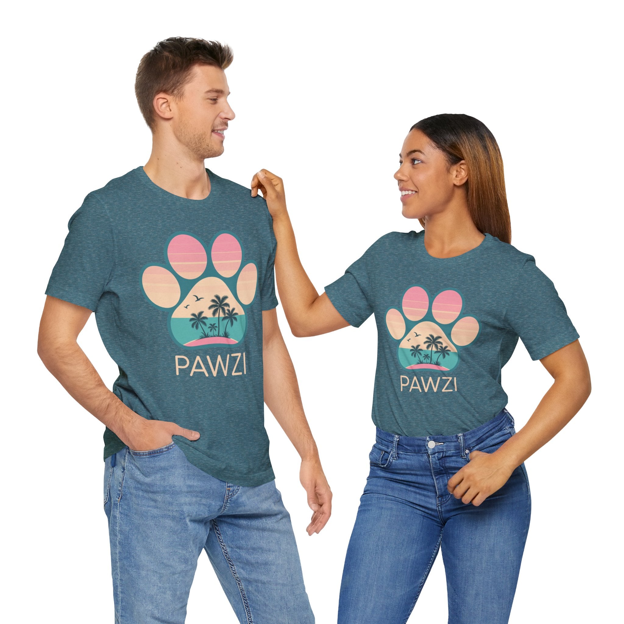 Paradise Pawi (Adult Short Sleeve T-Shirt)